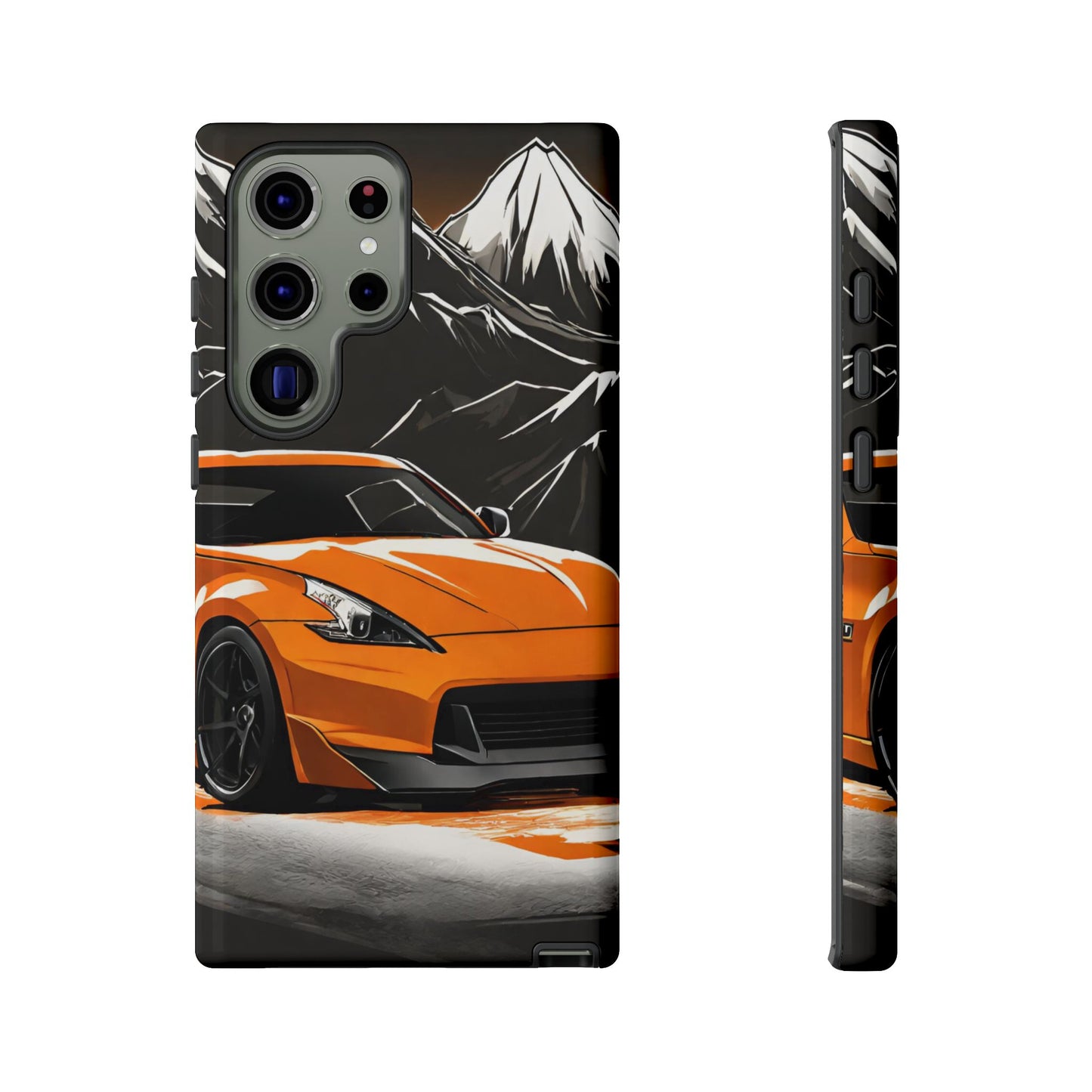 Nissan 370Z Mt Fuji-Dual Layer Ultra Tough Phone Case Printify by The Night Shift Automotive Apparel