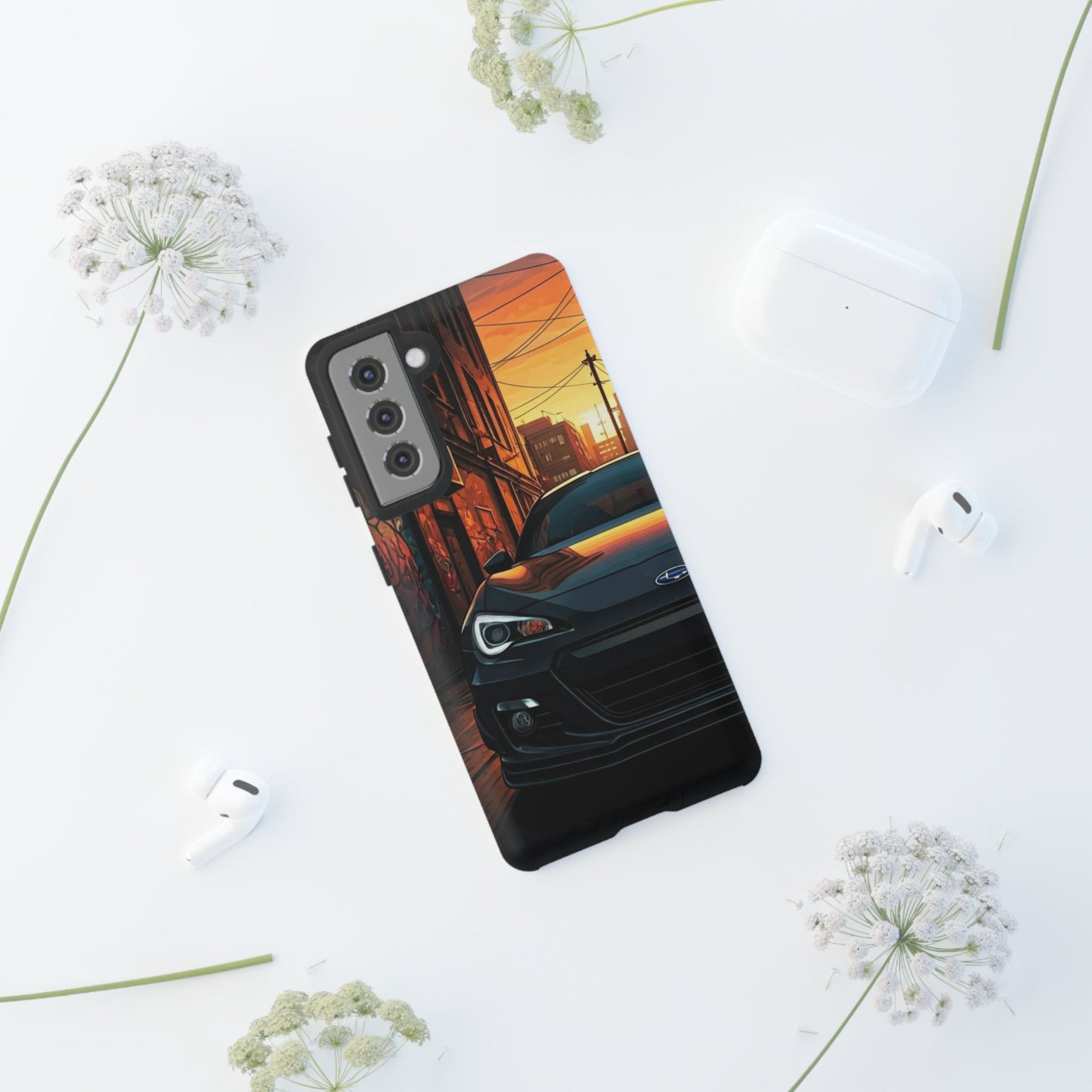 Subaru BRZ Street Life-Dual Layer Ultra Tough Phone Case Printify by The Night Shift Automotive Apparel
