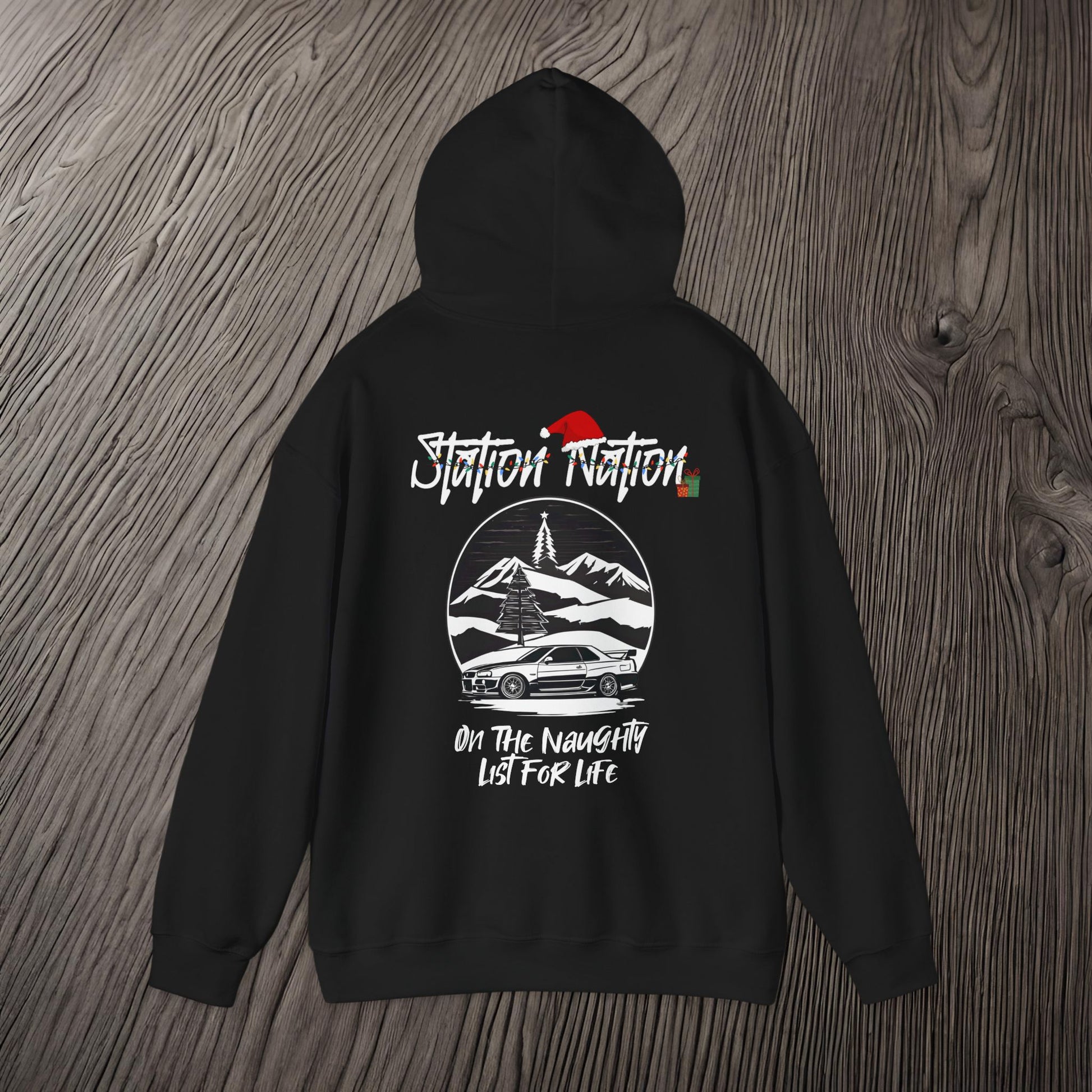 🎁 Christmas Limited Edition Station Nation-Ultra Soft, Premium Hoodie Printify by The Night Shift Automotive Apparel