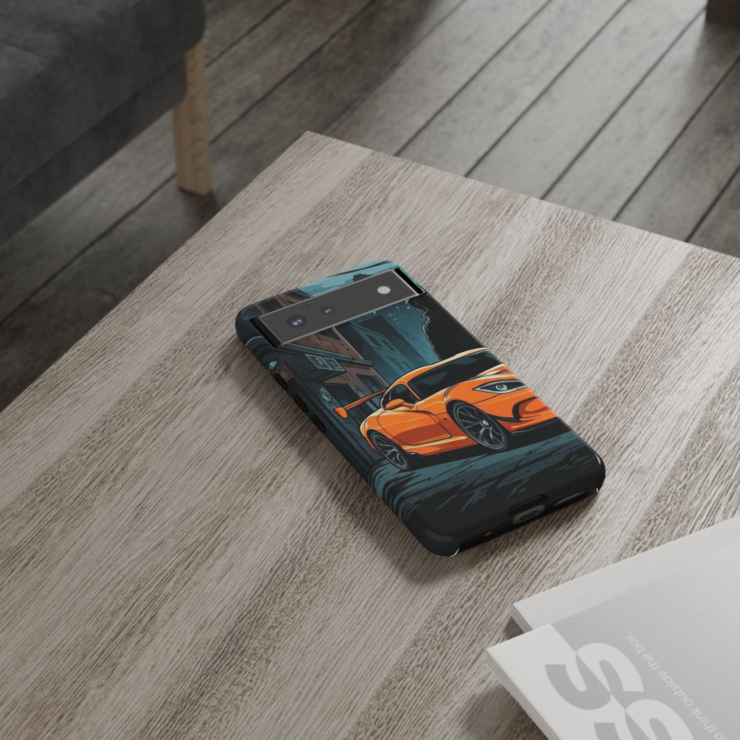 Dodge Viper SRT-10 Street Life-Dual Layer Ultra Tough Phone Case Google Pixel 6 Glossy Printify by The Night Shift Automotive Apparel