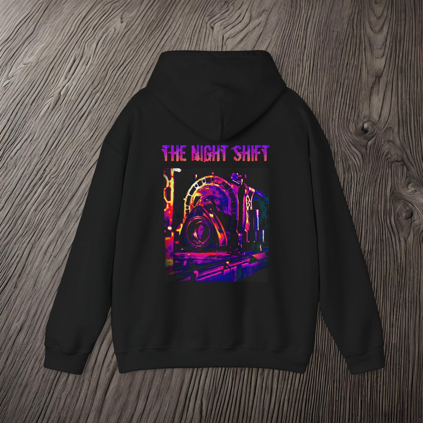13B-REW Synthwave-Premium, Ultra Soft Unisex Hoodie Printify by The Night Shift Automotive Apparel
