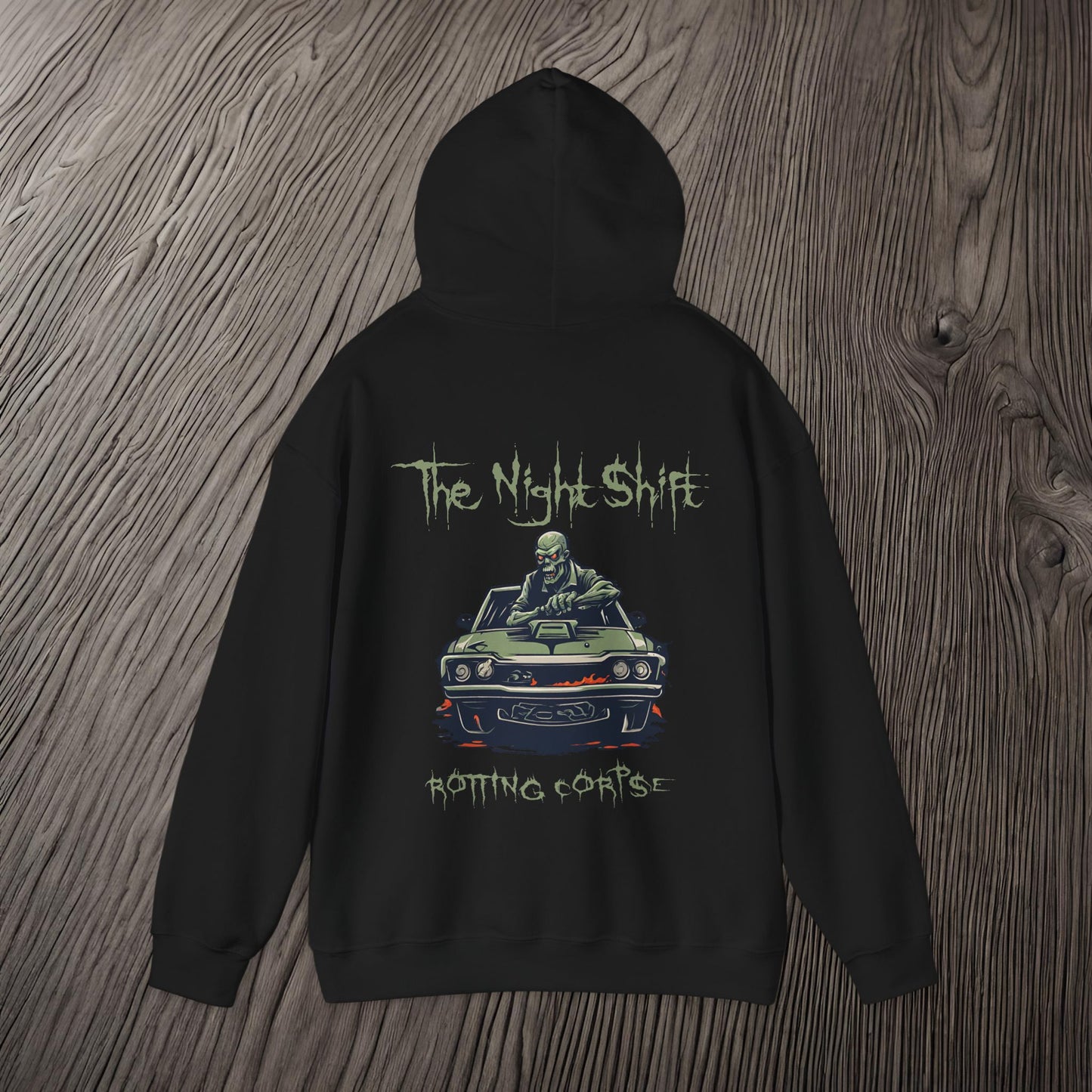 Rotting Corpse Zombie-Ultra Soft, Premium Hoodie Printify by The Night Shift Automotive Apparel