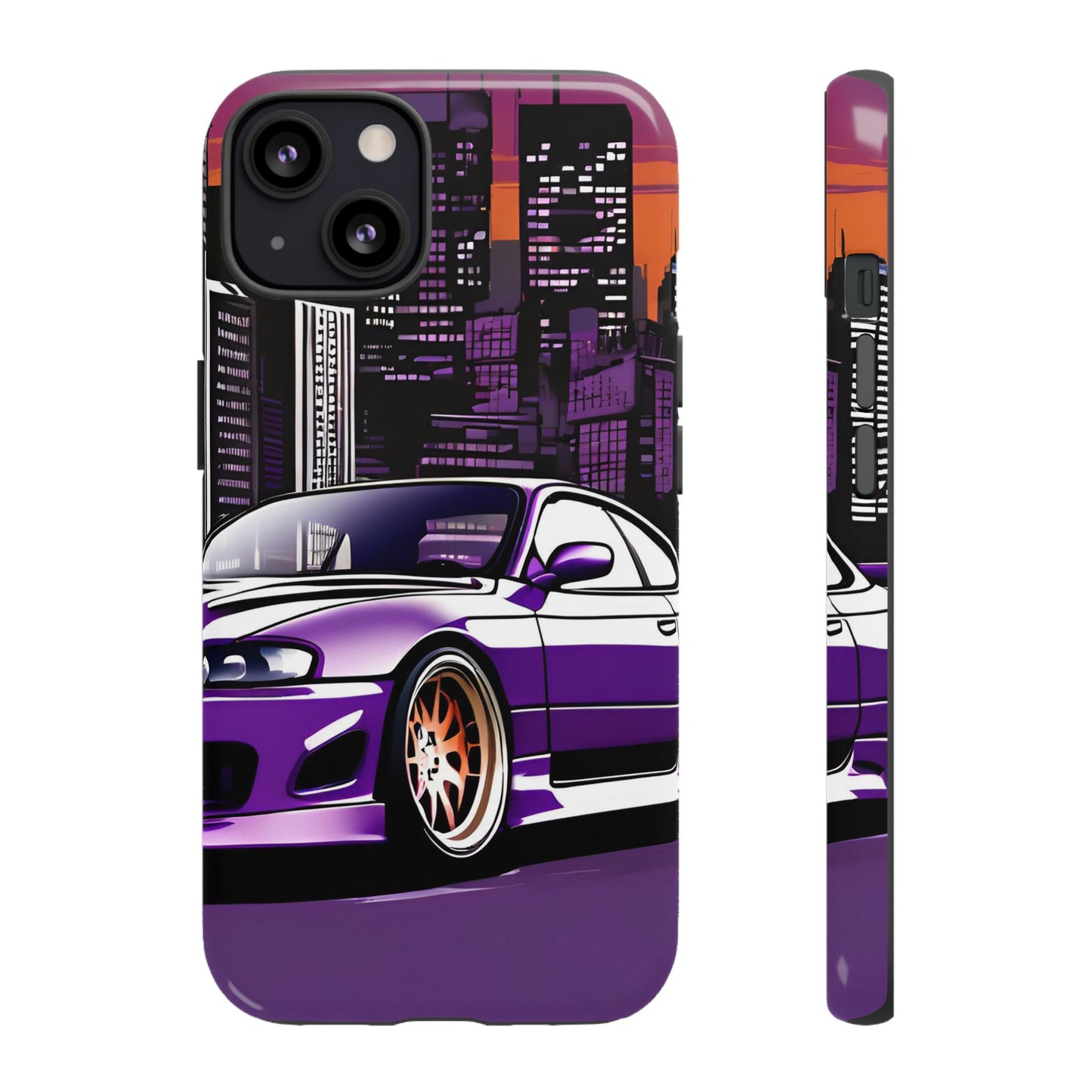 Nissan 240sx S15-Dual Layer Ultra Tough Phone Case Printify by The Night Shift Automotive Apparel