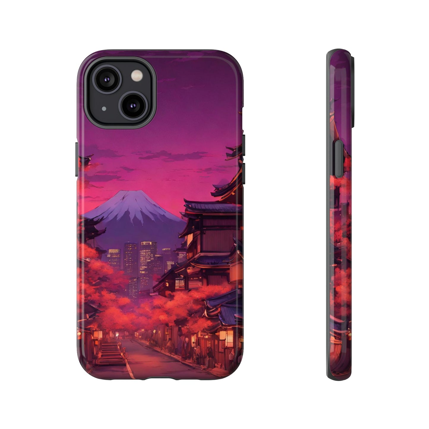 Traditional Japanese Village Countryside-Dual Layer Ultra Tough Phone Case Printify by The Night Shift Automotive Apparel