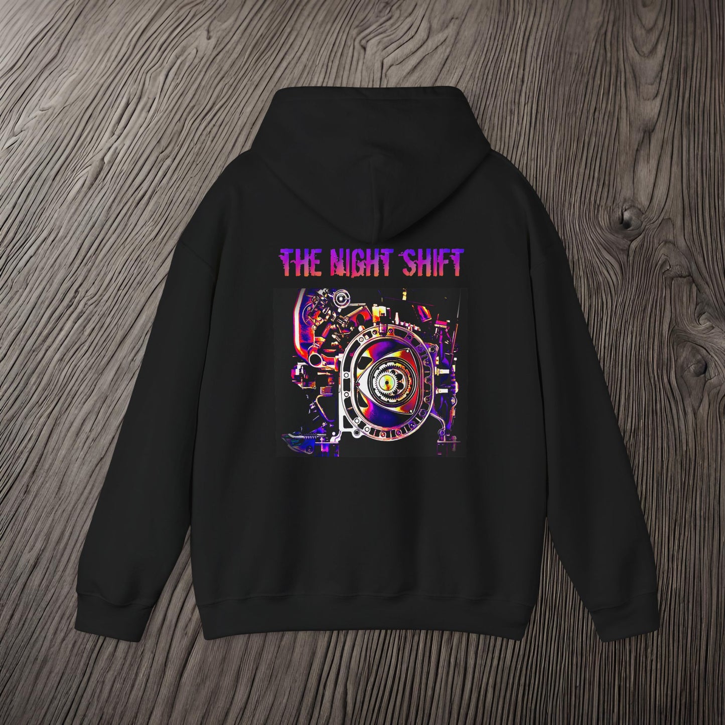 13B-REW Synthwave- Premium, Ultra Soft Unisex Hoodie Printify by The Night Shift Automotive Apparel
