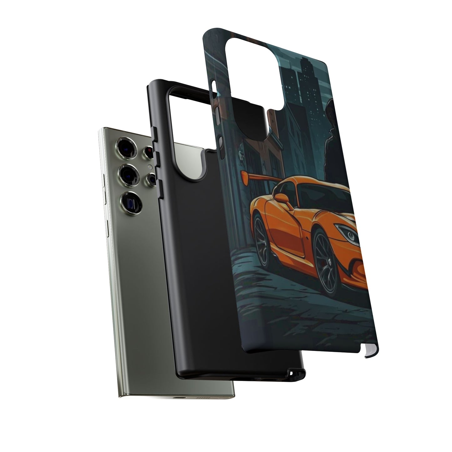Dodge Viper SRT-10 Street Life-Dual Layer Ultra Tough Phone Case Printify by The Night Shift Automotive Apparel