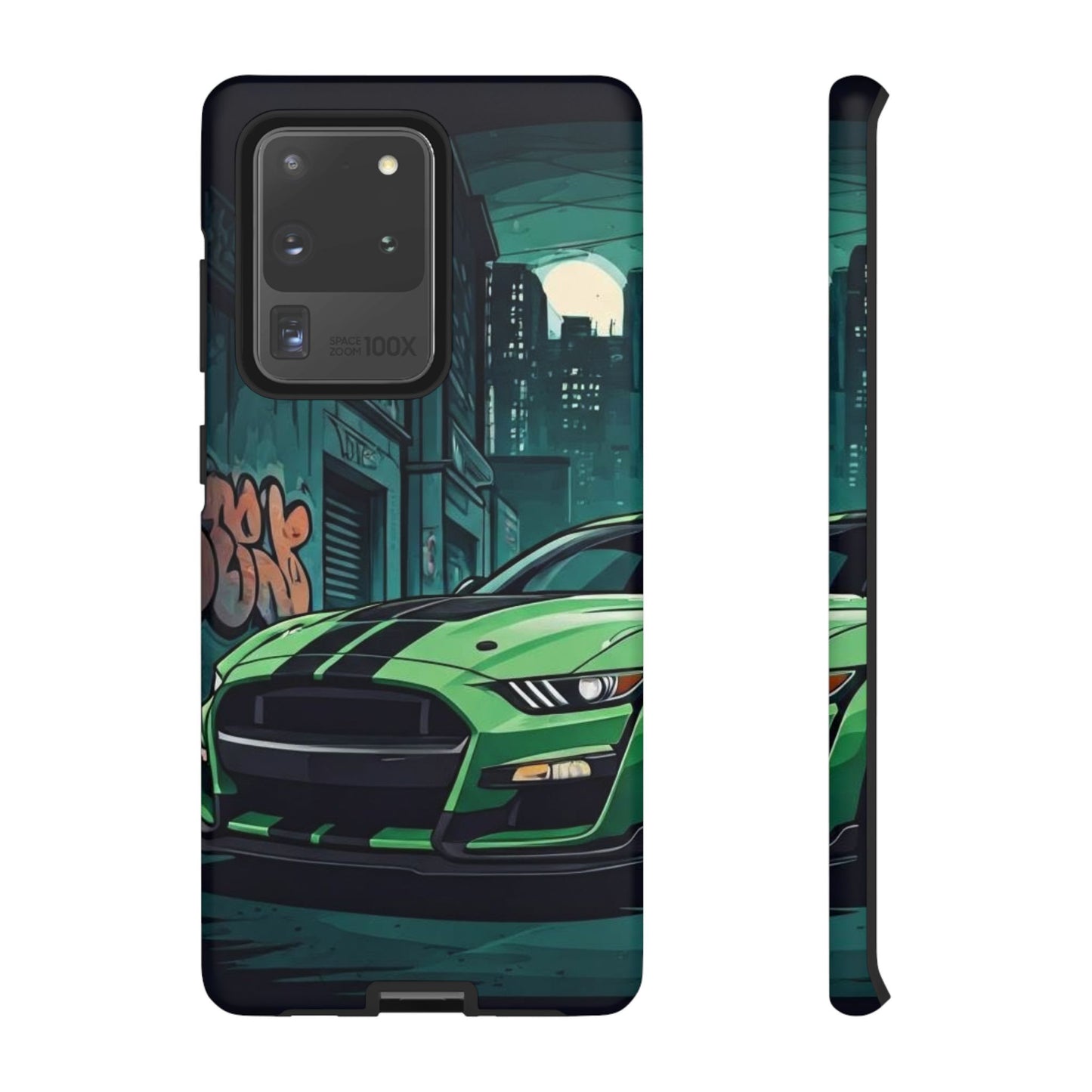 Ford Mustang Shelby GT500 Street Life-Dual Layer Ultra Tough Phone Case Samsung Galaxy S20 Ultra Matte Printify by The Night Shift Automotive Apparel