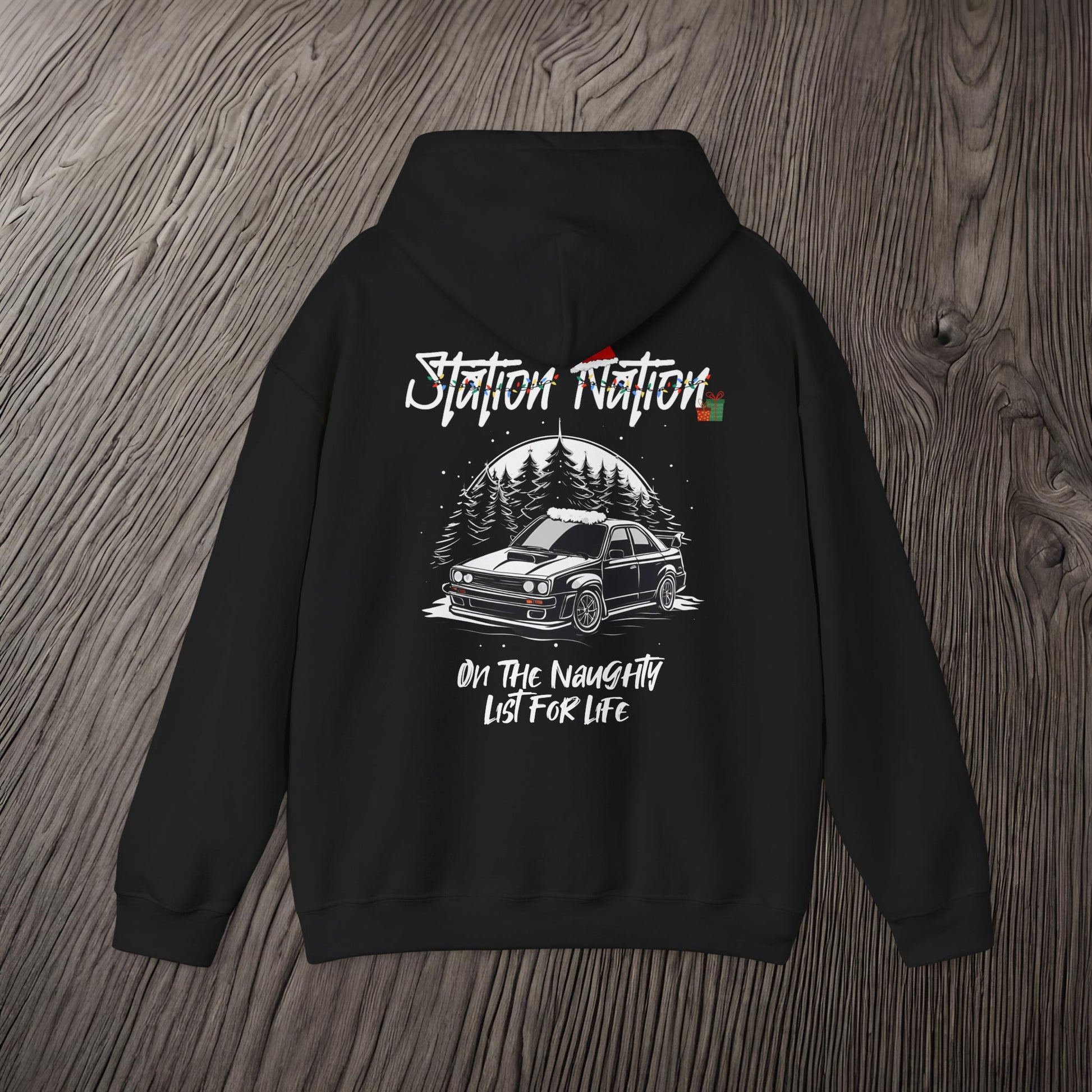 🎁 Christmas Limited Edition Station Nation-Ultra Soft, Premium Hoodie Printify by The Night Shift Automotive Apparel