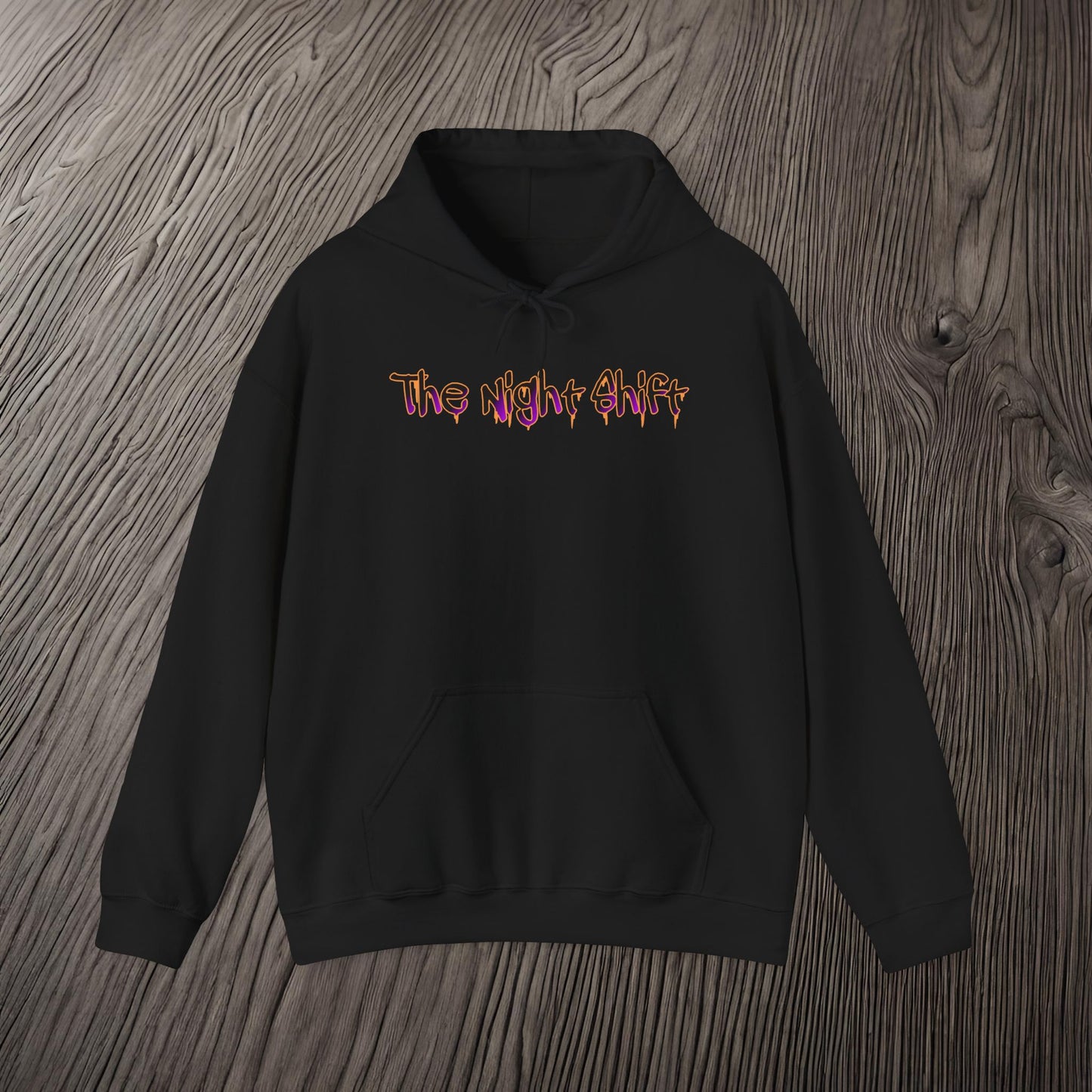 Moonlit Japanese Traditional Village-Ultra Soft, Premium Hoodie Printify by The Night Shift Automotive Apparel