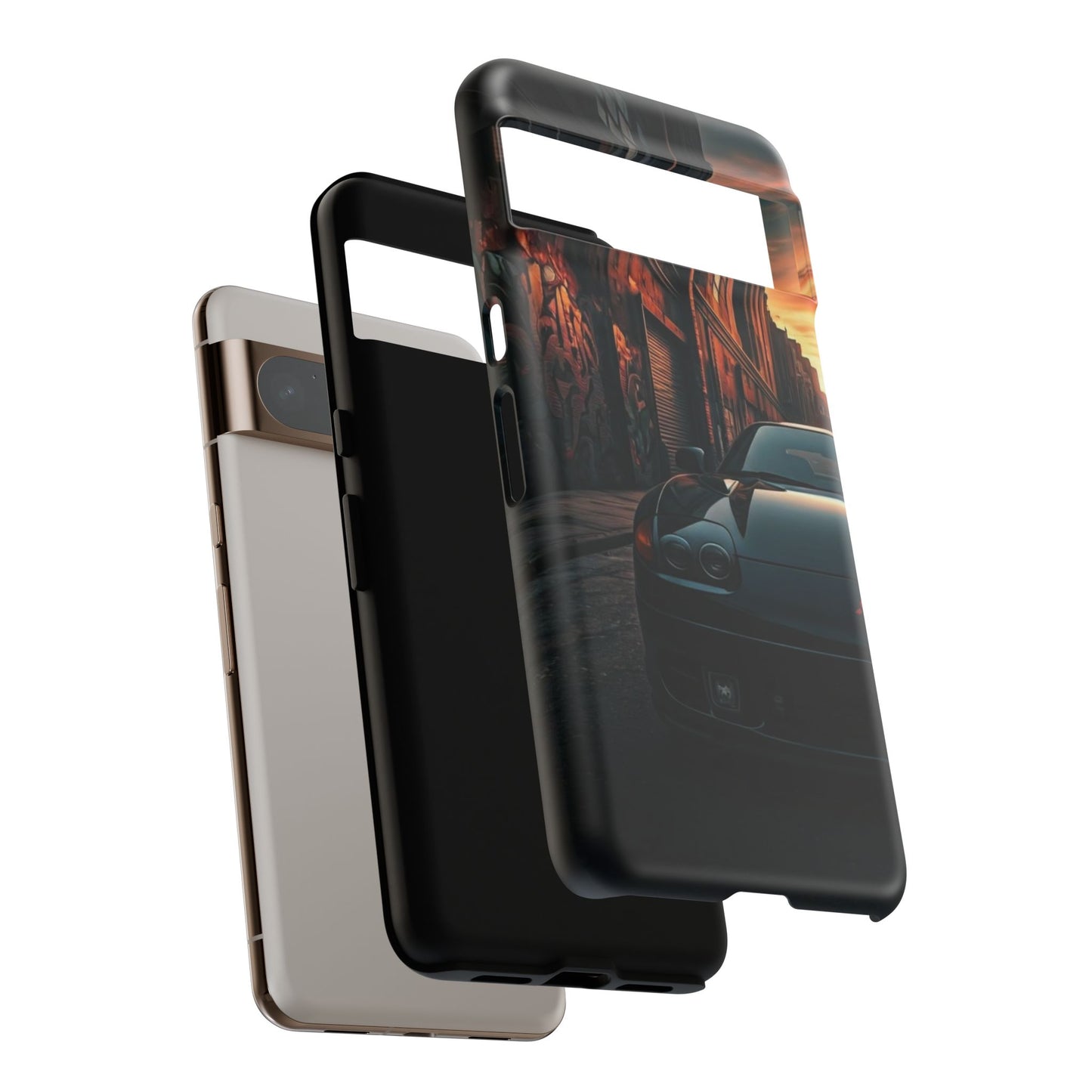Mitsubishi 3000GT VR4 Street Life-Dual Layer Ultra Tough Phone Case Printify by The Night Shift Automotive Apparel