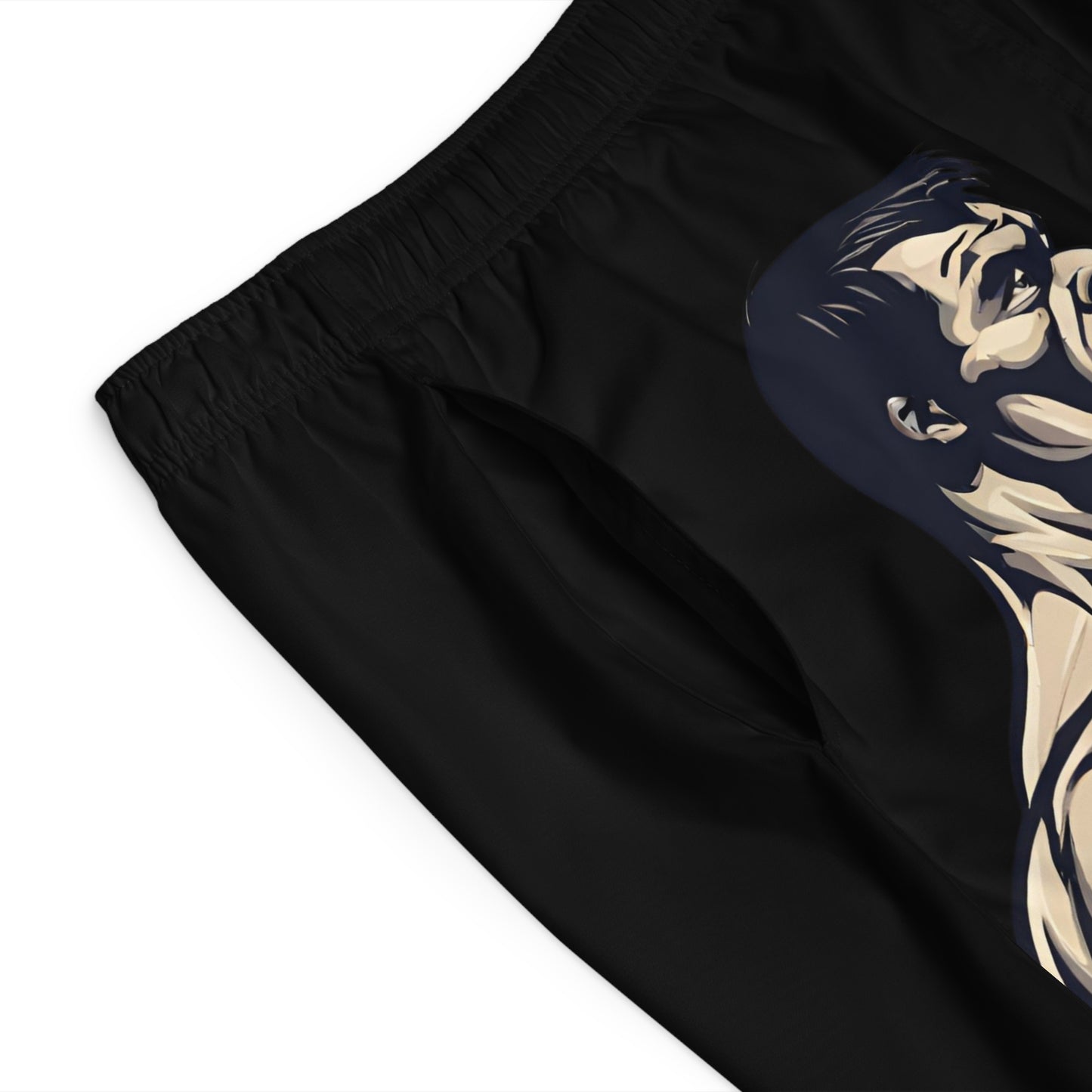 Boxing Champ - Men's Relaxed Fit Board Shorts Printify by The Night Shift Automotive Apparel
