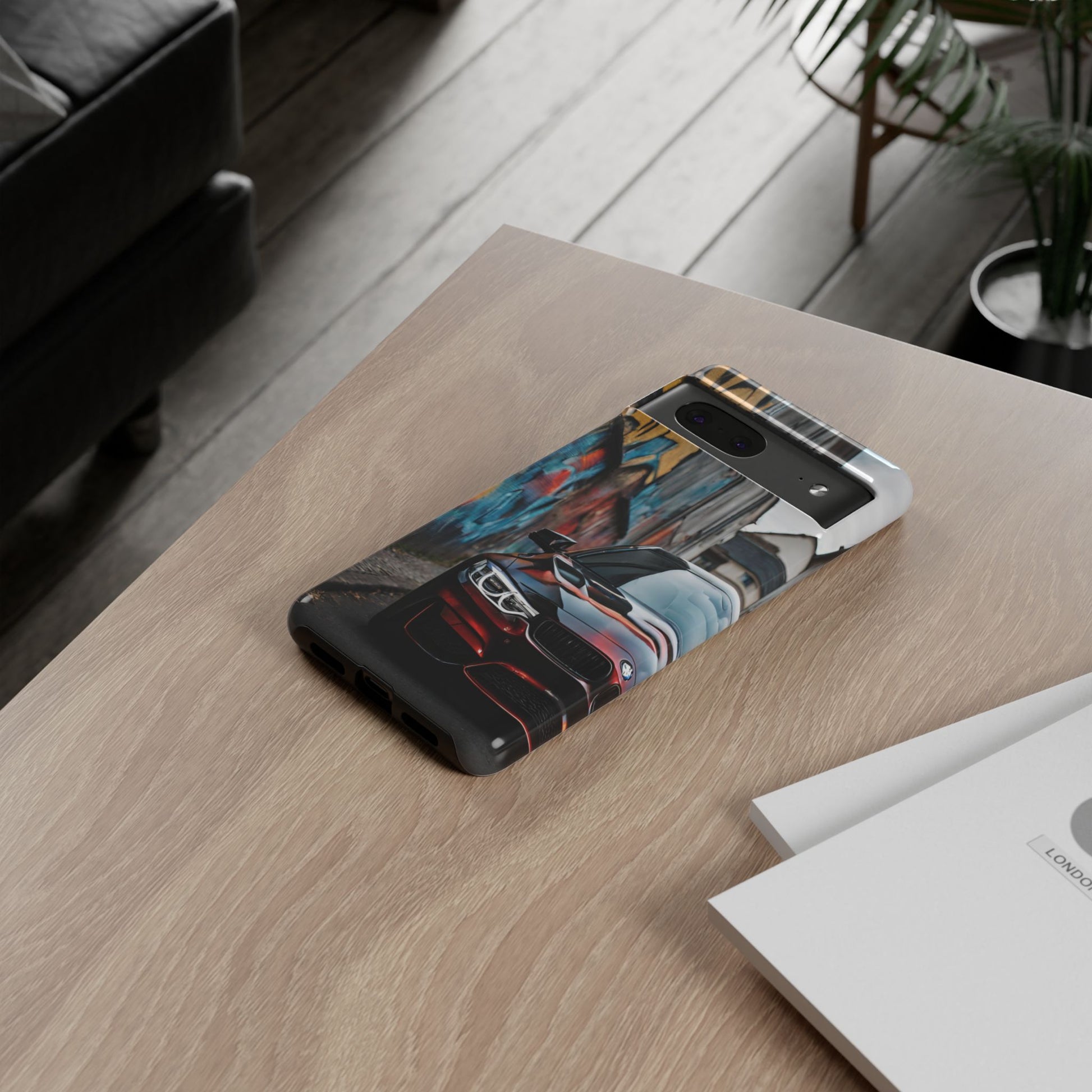 BMW M3/M4-Dual Layer Ultra Tough Phone Case Google Pixel 7 Glossy Printify by The Night Shift Automotive Apparel