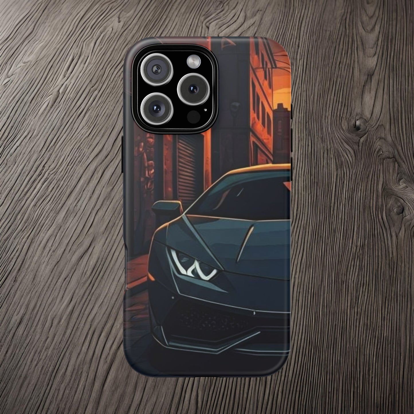 Lamborghini Huracan Street Life-Dual Layer Ultra Tough Phone Case Printify by The Night Shift Automotive Apparel