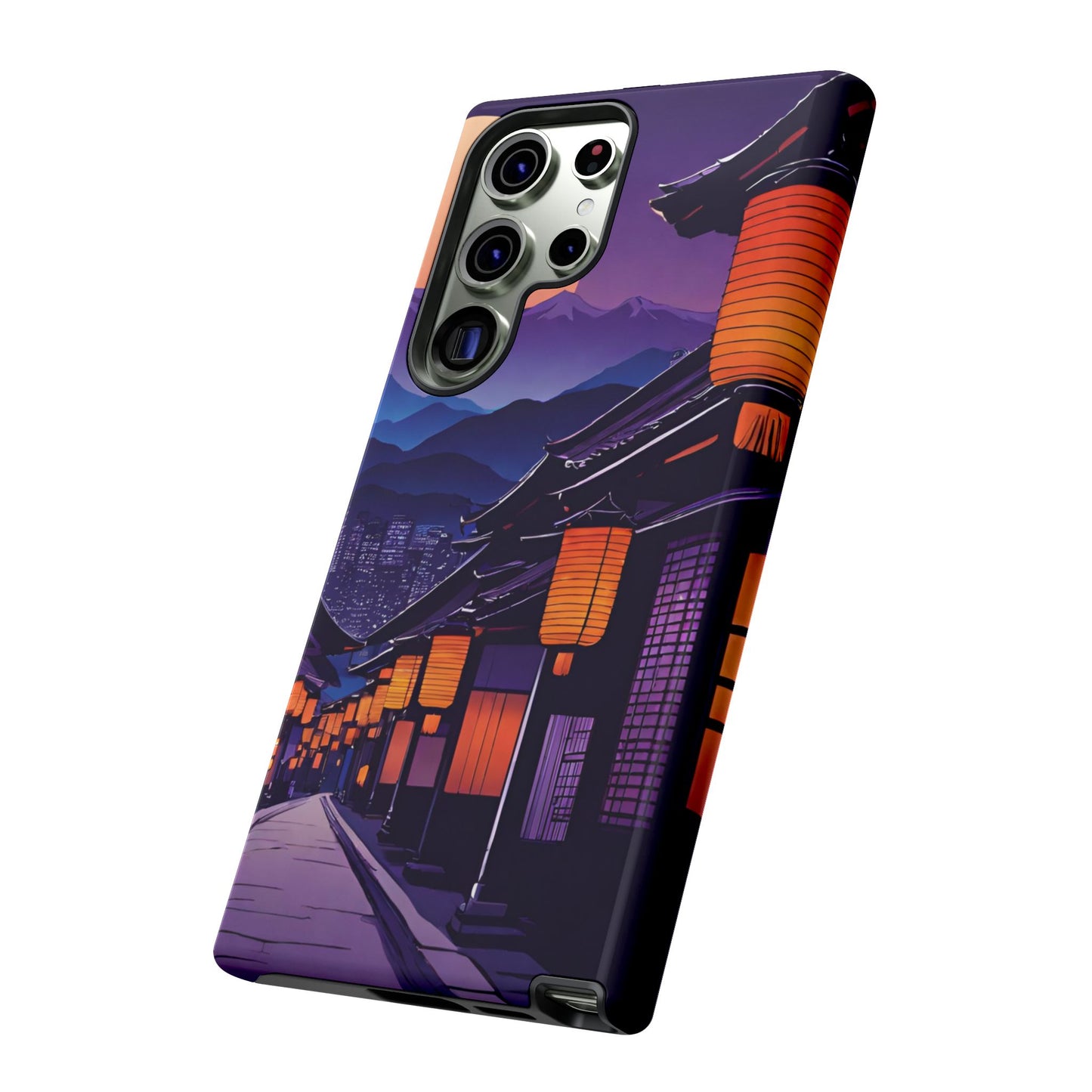 Traditional Japanese Village Countryside-Dual Layer Ultra Tough Phone Case Printify by The Night Shift Automotive Apparel