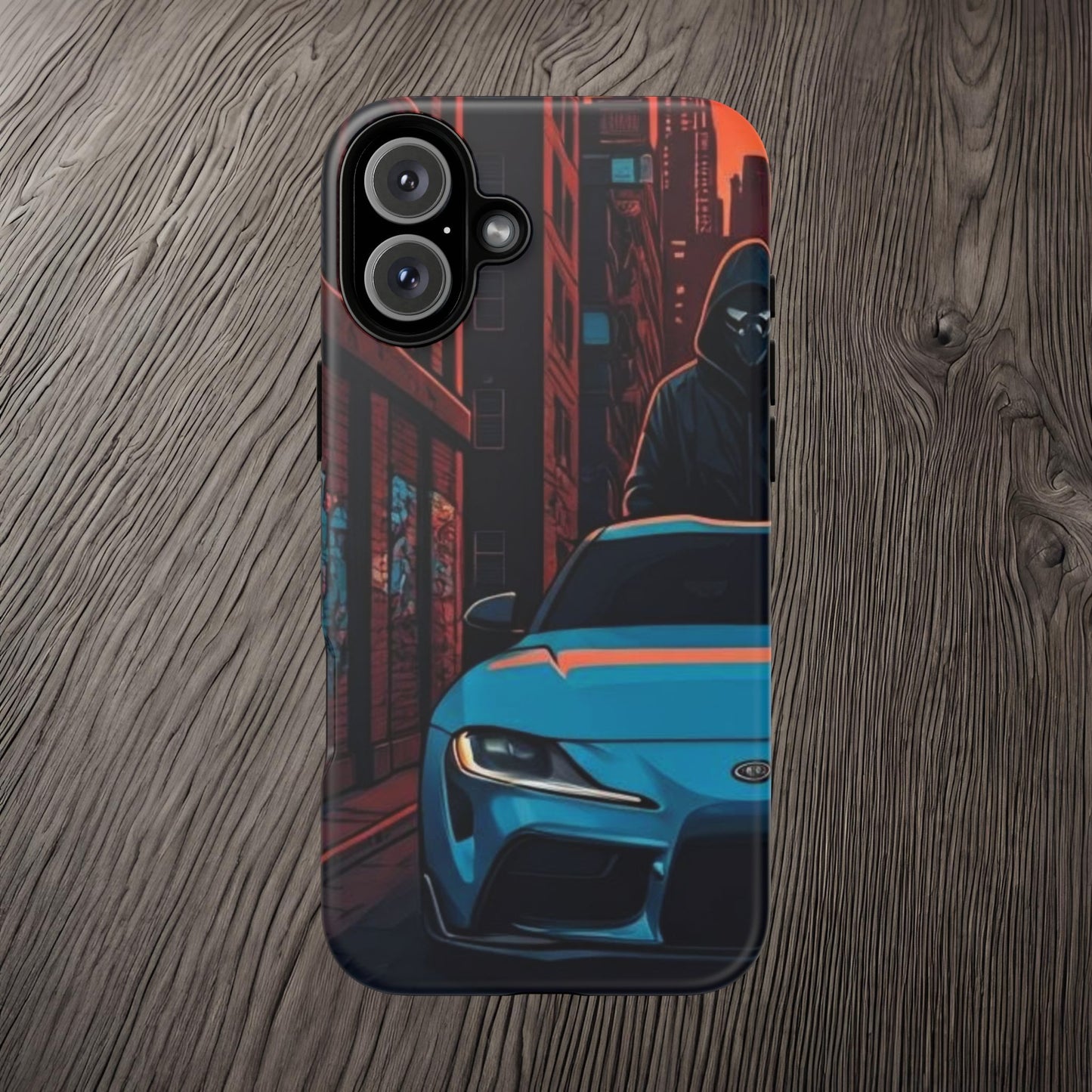Toyota Supra MK-V Street Life-Dual Layer Ultra Tough Phone Case Printify by The Night Shift Automotive Apparel