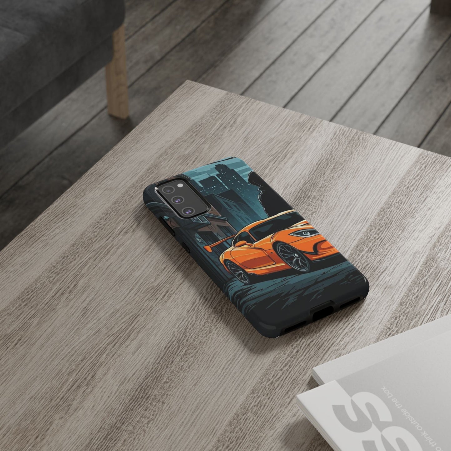 Dodge Viper SRT-10 Street Life-Dual Layer Ultra Tough Phone Case Samsung Galaxy S20 FE Glossy Printify by The Night Shift Automotive Apparel