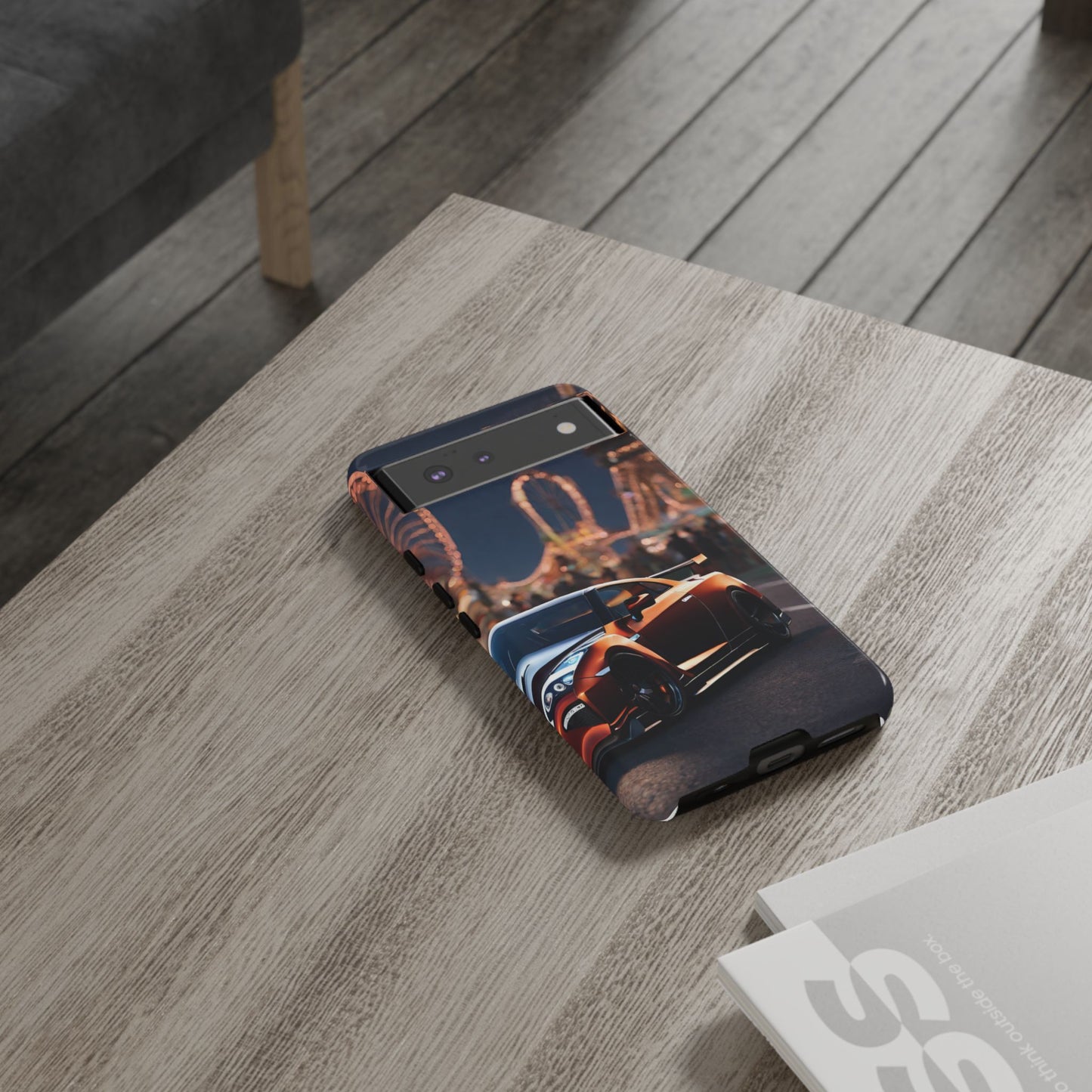 Nissan GTR R35-Dual Layer Ultra Tough Phone Case Google Pixel 6 Glossy Printify by The Night Shift Automotive Apparel
