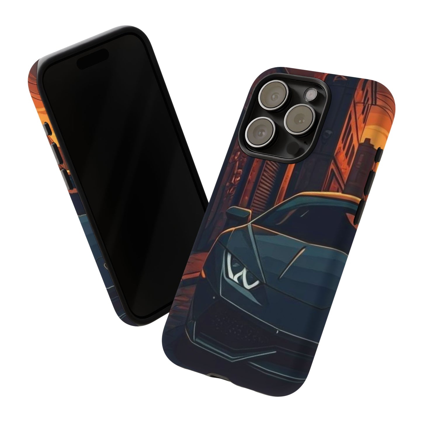Lamborghini Huracan Street Life-Dual Layer Ultra Tough Phone Case Printify by The Night Shift Automotive Apparel