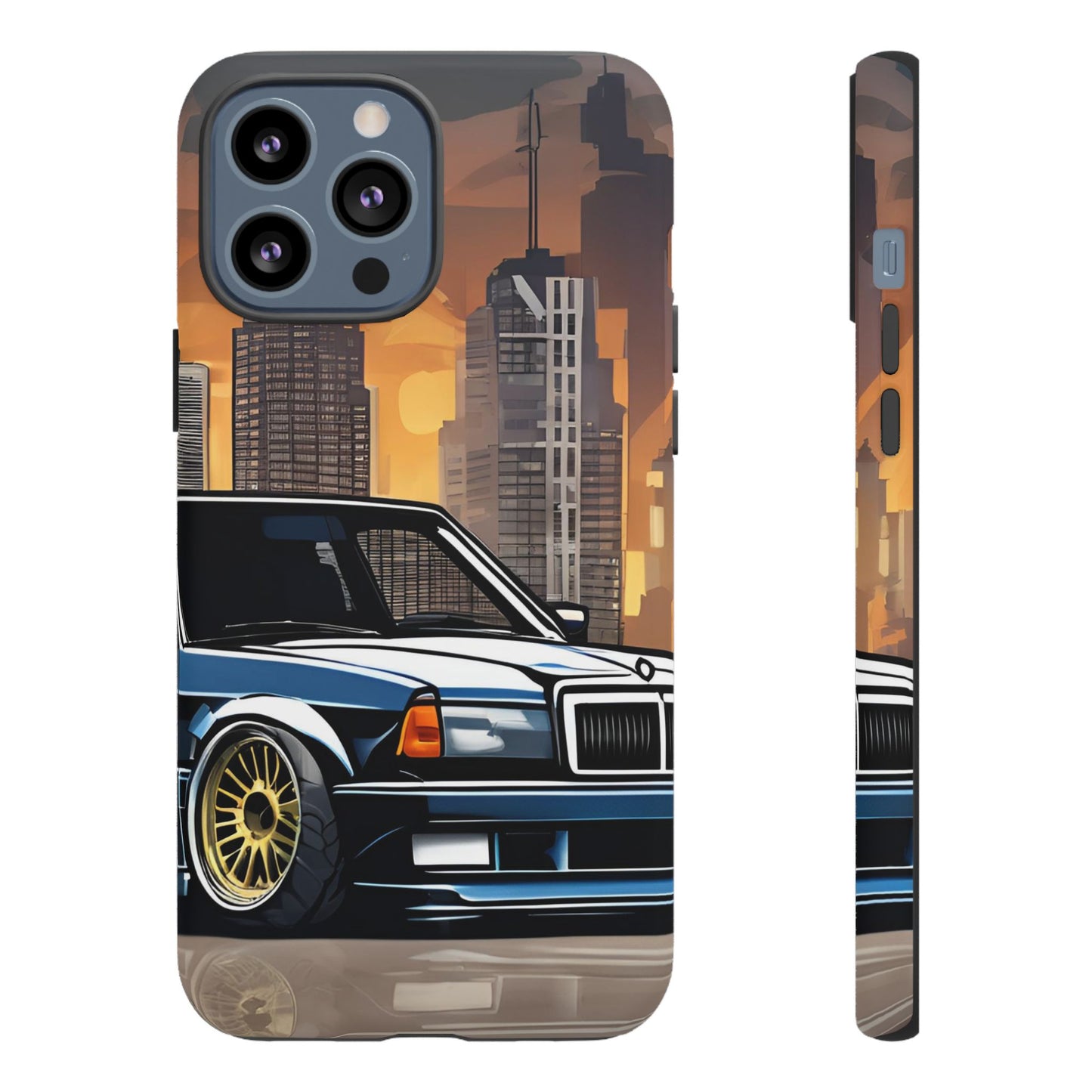 Mercedes Benz 190e Evo-Dual Layer Ultra Tough Phone Case Printify by The Night Shift Automotive Apparel