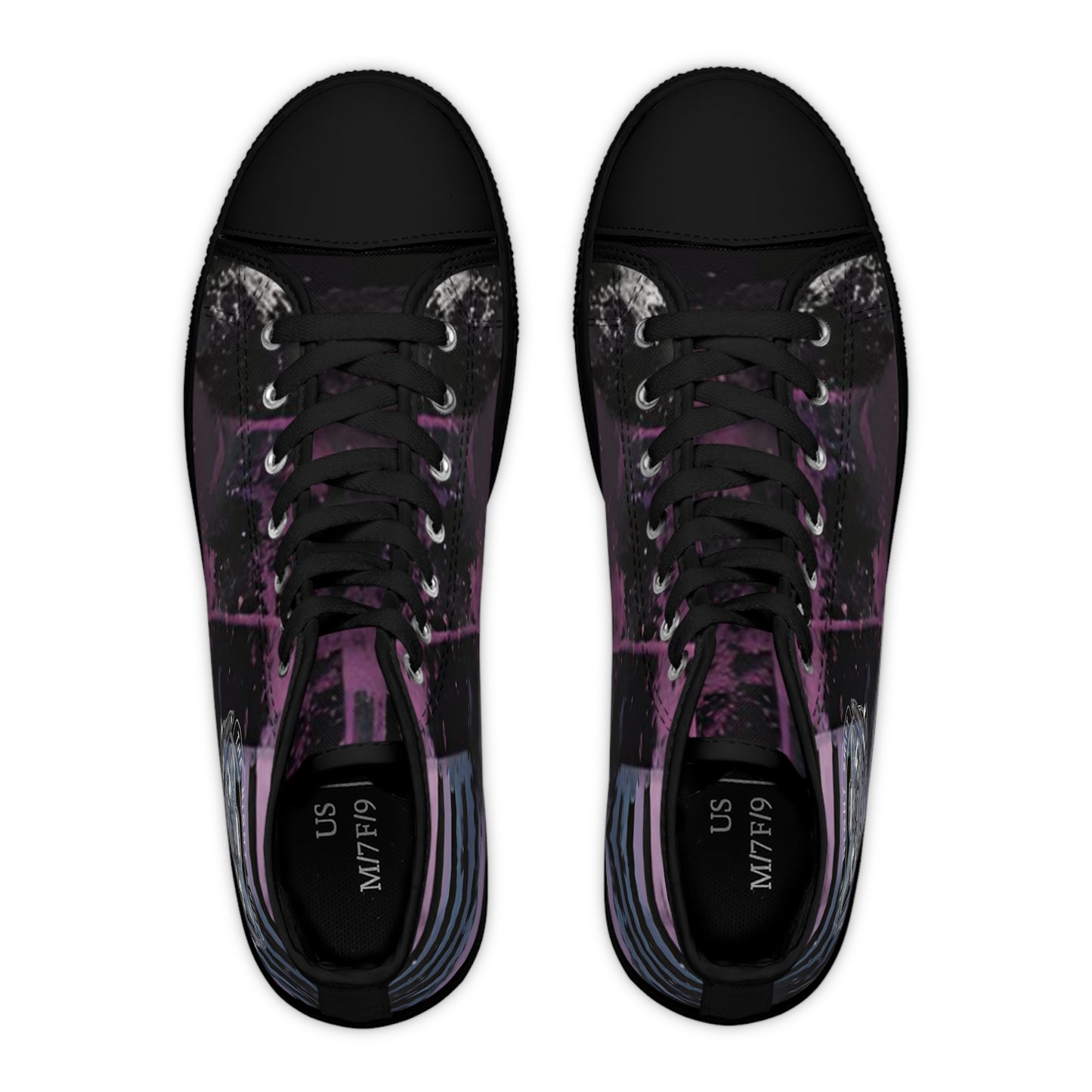 The Night Shift-Women's Canvas High Tops