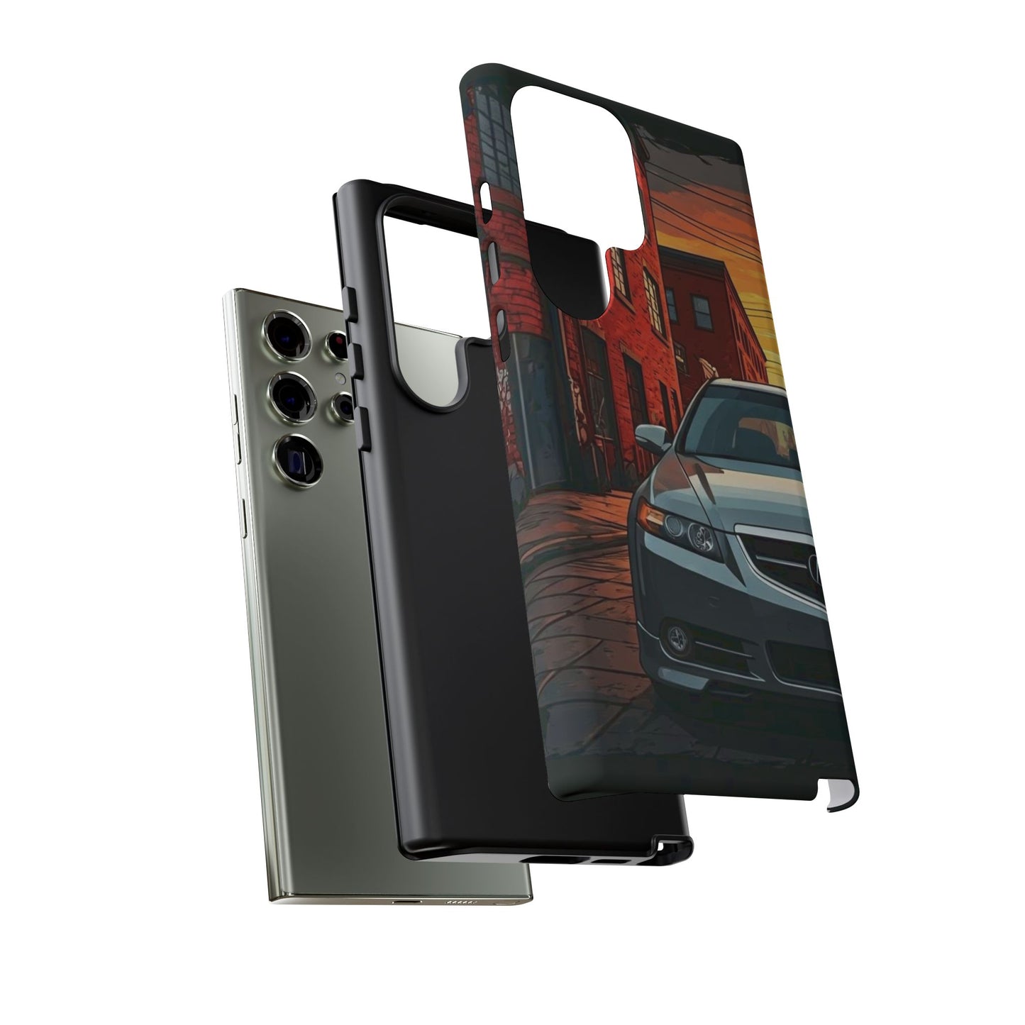 Acura TL Street Life-Dual Layer Ultra Tough Phone Case Printify by The Night Shift Automotive Apparel