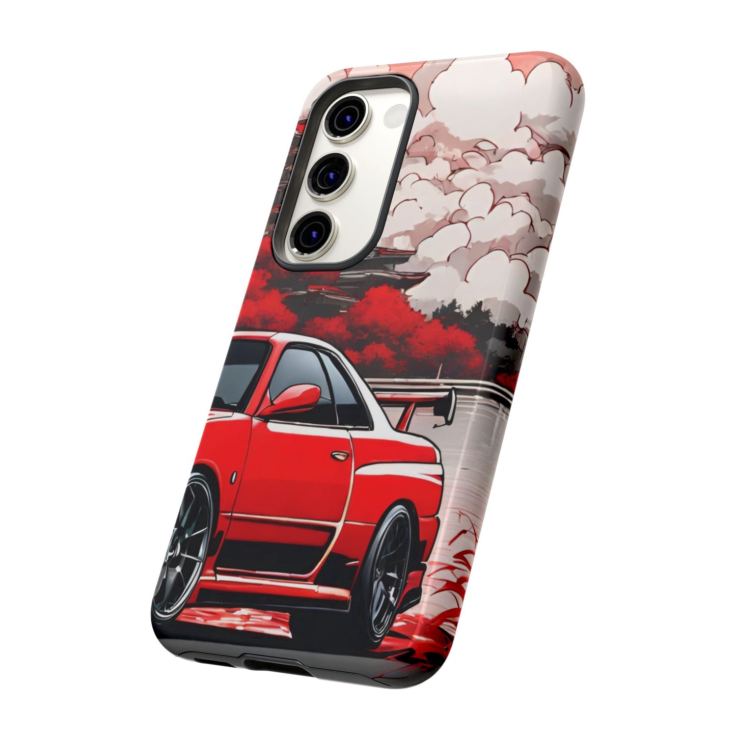 Nissan Skyline R34-Dual Layer Ultra Tough Phone Case Printify by The Night Shift Automotive Apparel