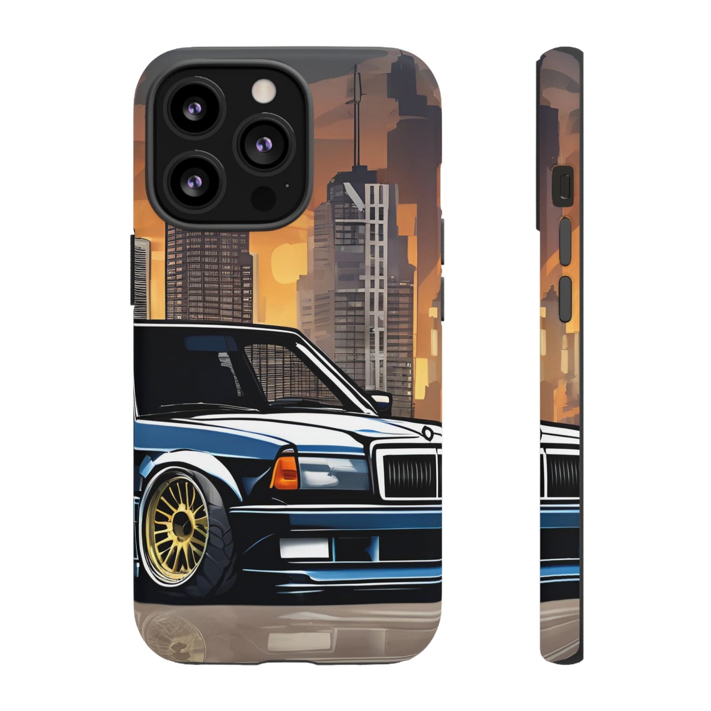 Mercedes Benz 190e Evo-Dual Layer Ultra Tough Phone Case Printify by The Night Shift Automotive Apparel