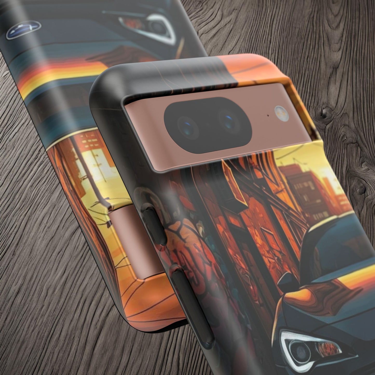 Subaru BRZ Street Life-Dual Layer Ultra Tough Phone Case Printify by The Night Shift Automotive Apparel