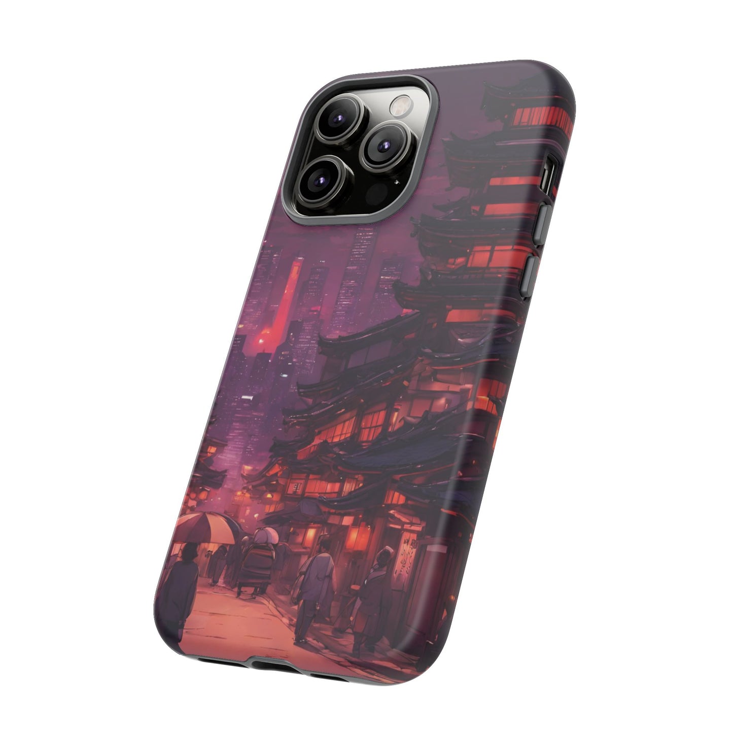 Traditional Japanese Village Countryside-Dual Layer Ultra Tough Phone Case Printify by The Night Shift Automotive Apparel