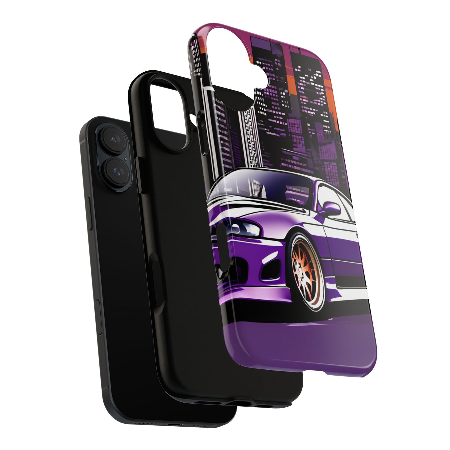 Nissan 240sx S15-Dual Layer Ultra Tough Phone Case Printify by The Night Shift Automotive Apparel