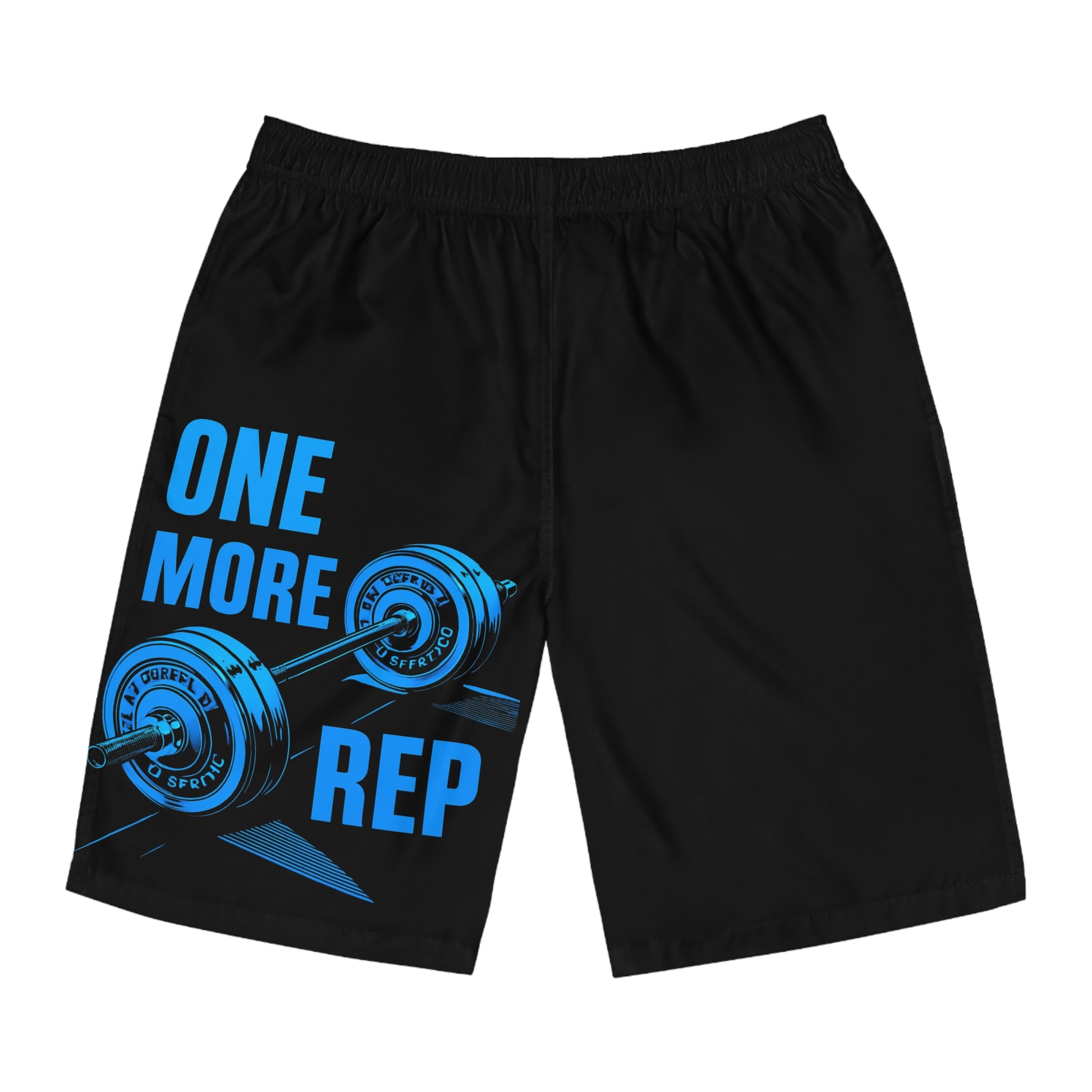 One More Rep - Men's Relaxed Fit Board Shorts Printify by The Night Shift Automotive Apparel