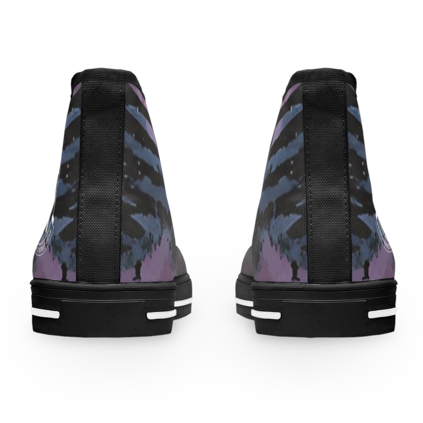 The Night Shift-Women's Canvas High Tops