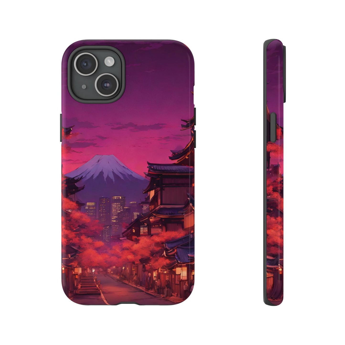 Traditional Japanese Village Countryside-Dual Layer Ultra Tough Phone Case Printify by The Night Shift Automotive Apparel