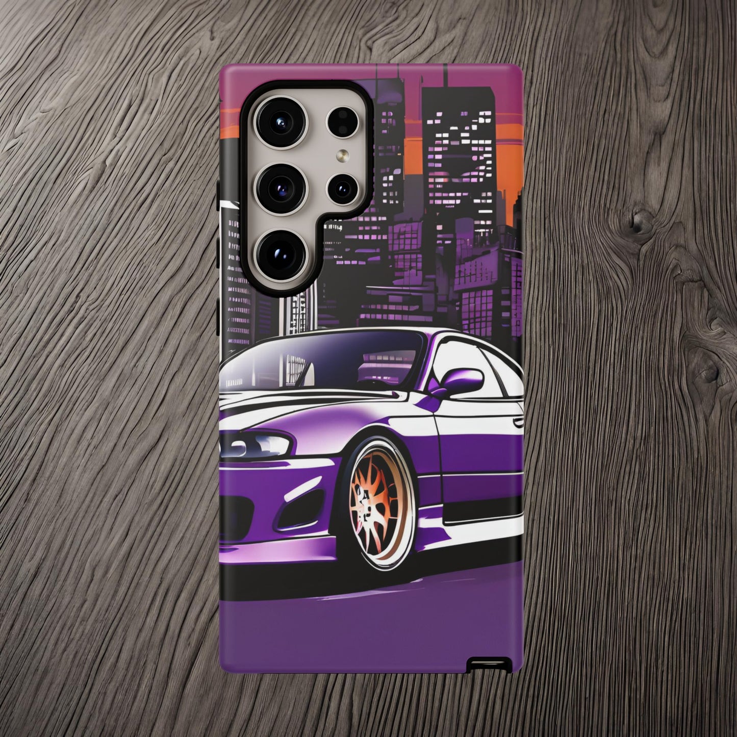 Nissan 240sx S15-Dual Layer Ultra Tough Phone Case Samsung Galaxy S24 Ultra Matte Printify by The Night Shift Automotive Apparel