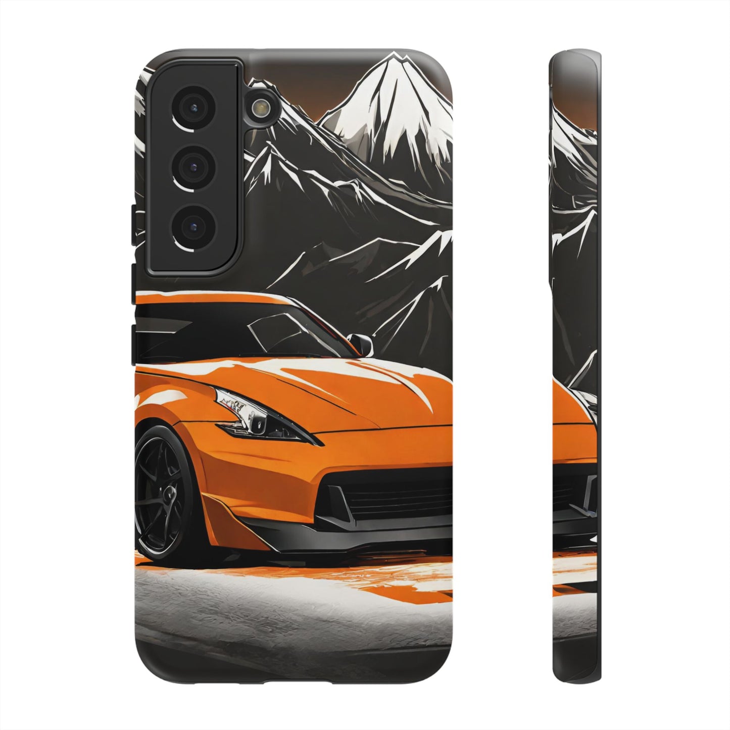 Nissan 370Z Mt Fuji-Dual Layer Ultra Tough Phone Case Printify by The Night Shift Automotive Apparel