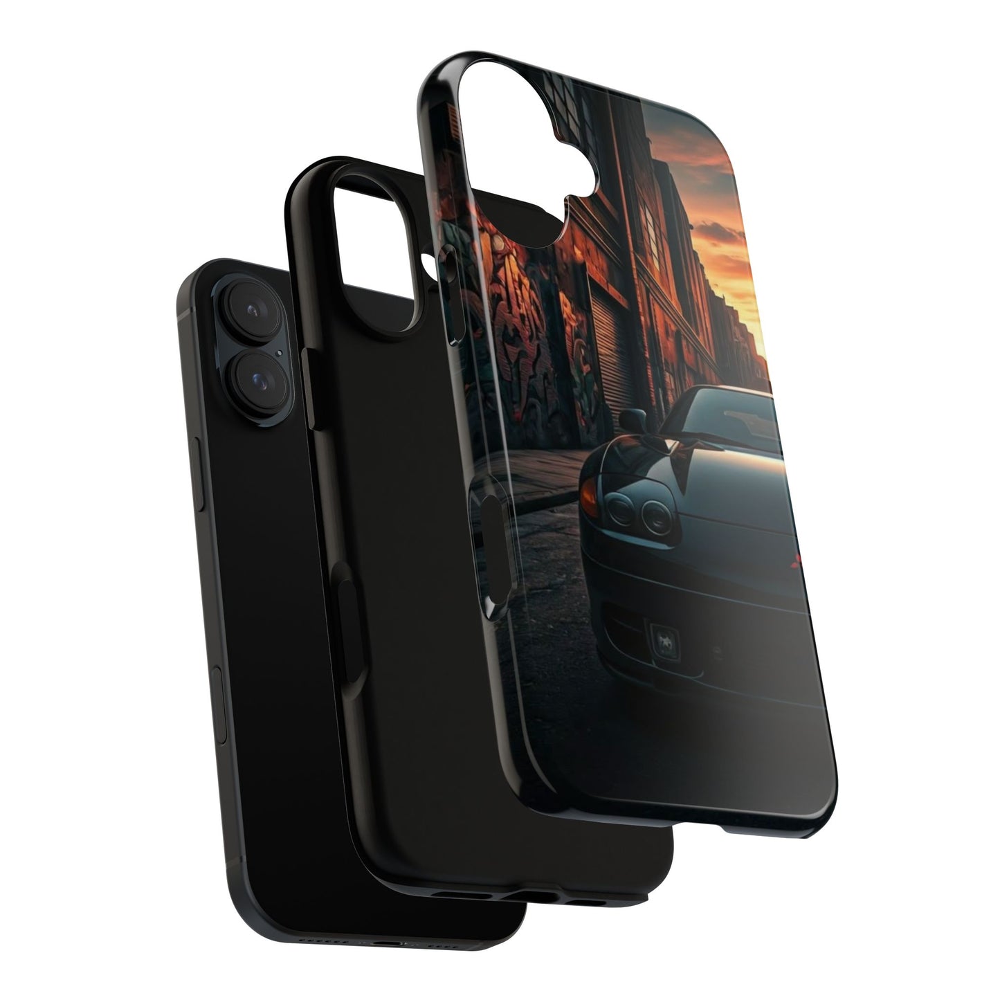 Mitsubishi 3000GT VR4 Street Life-Dual Layer Ultra Tough Phone Case Printify by The Night Shift Automotive Apparel