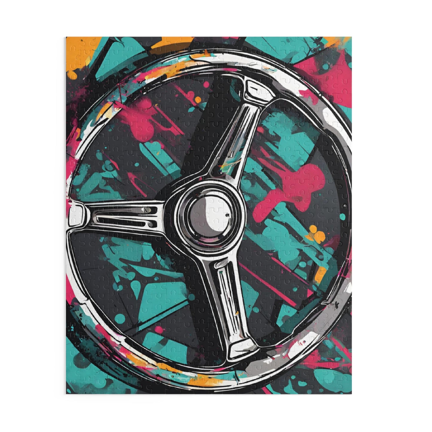 Puzzle (500-Piece) Printify by The Night Shift Automotive Apparel