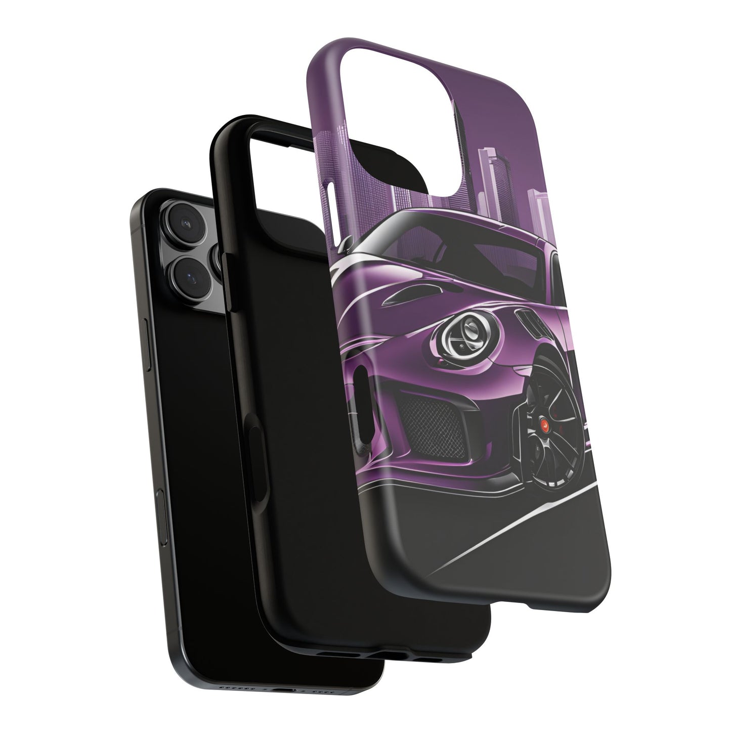 Porsche 911 GT3 RS-Dual Layer Ultra Tough Phone Case Printify by The Night Shift Automotive Apparel