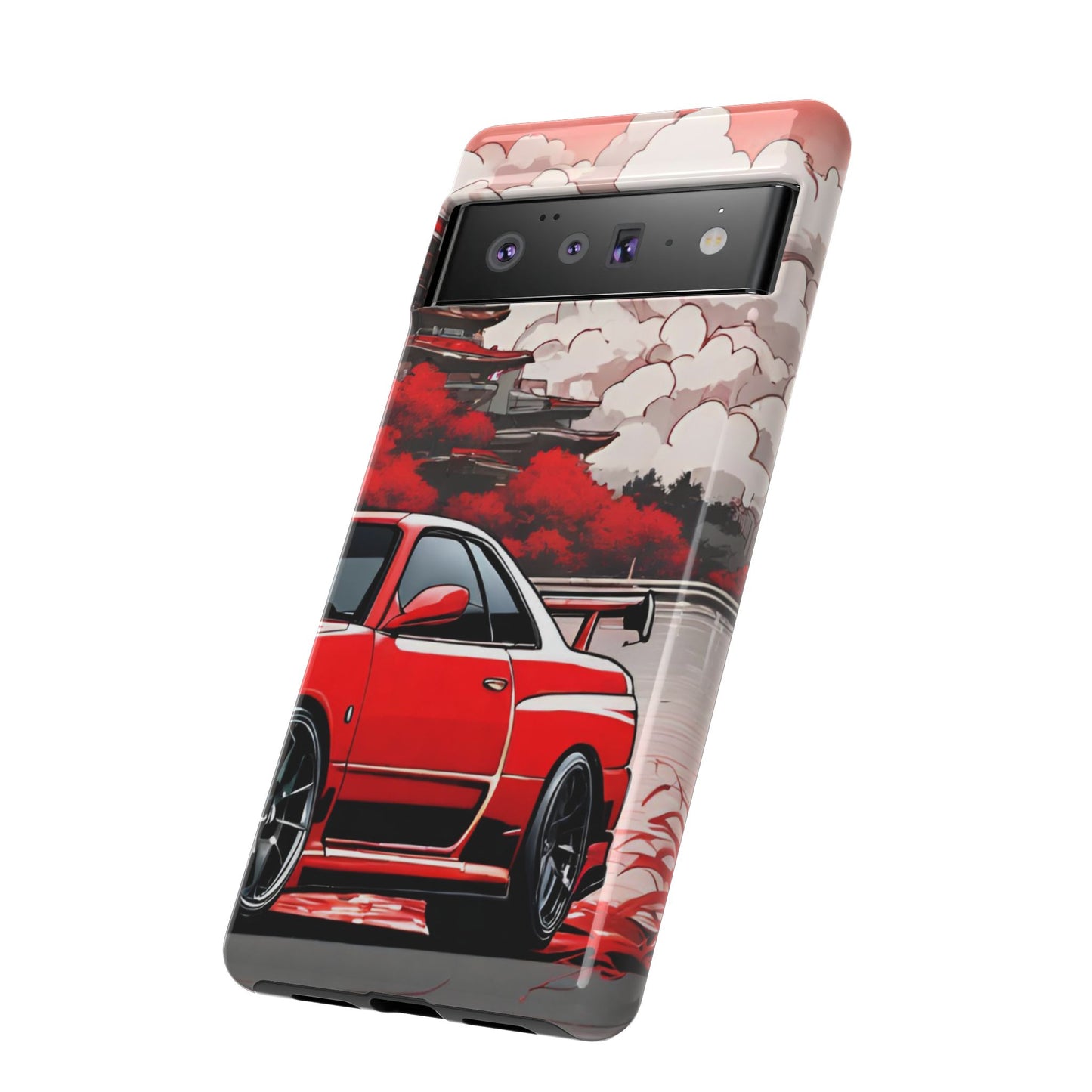 Nissan Skyline R34-Dual Layer Ultra Tough Phone Case Printify by The Night Shift Automotive Apparel