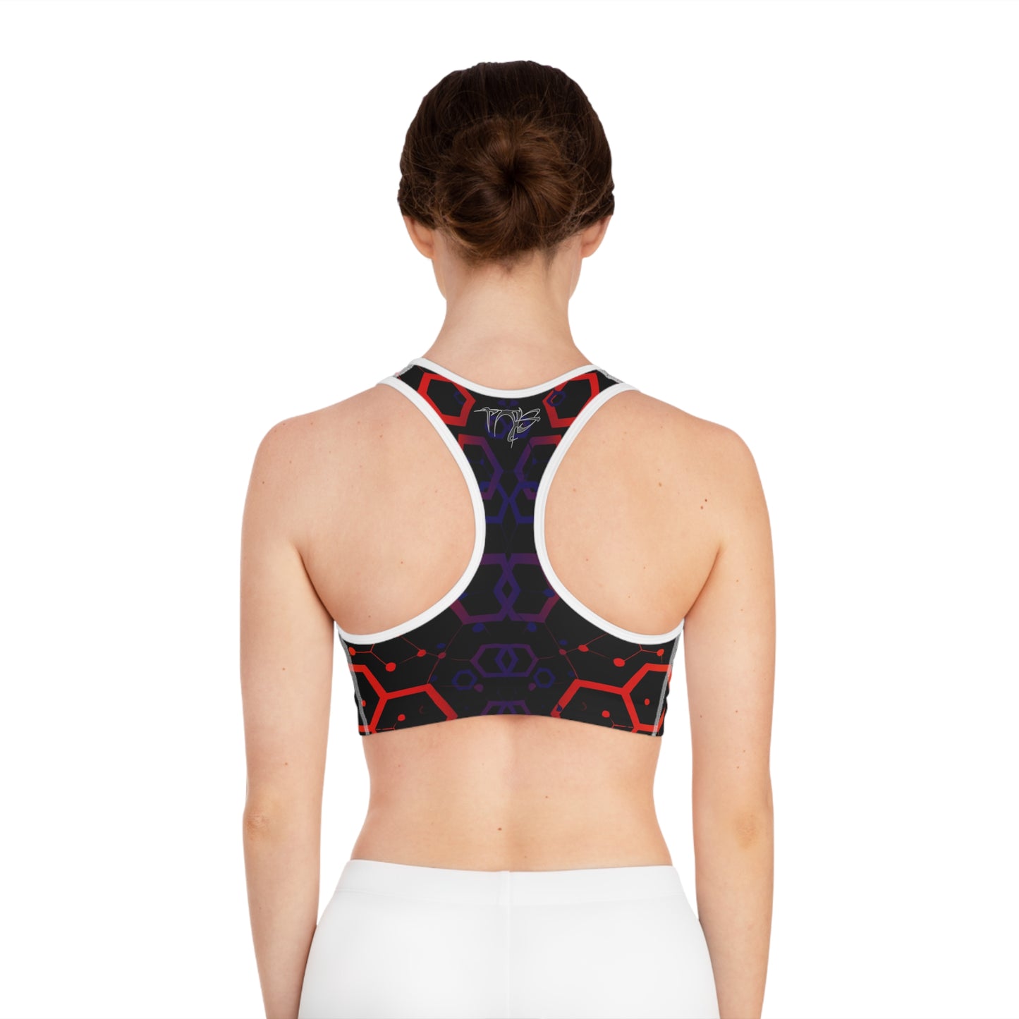 Women's Sports Bra Printify by The Night Shift Automotive Apparel