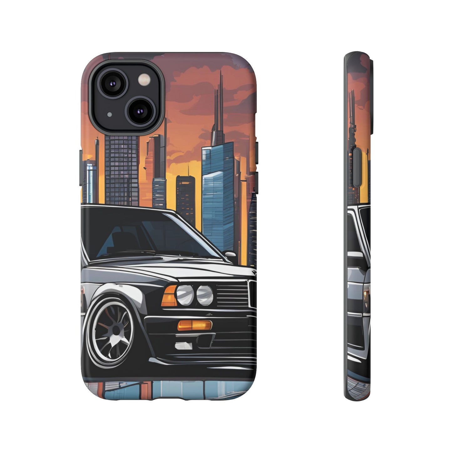 BMW E30 M3-Dual Layer Ultra Tough Phone Case Printify by The Night Shift Automotive Apparel