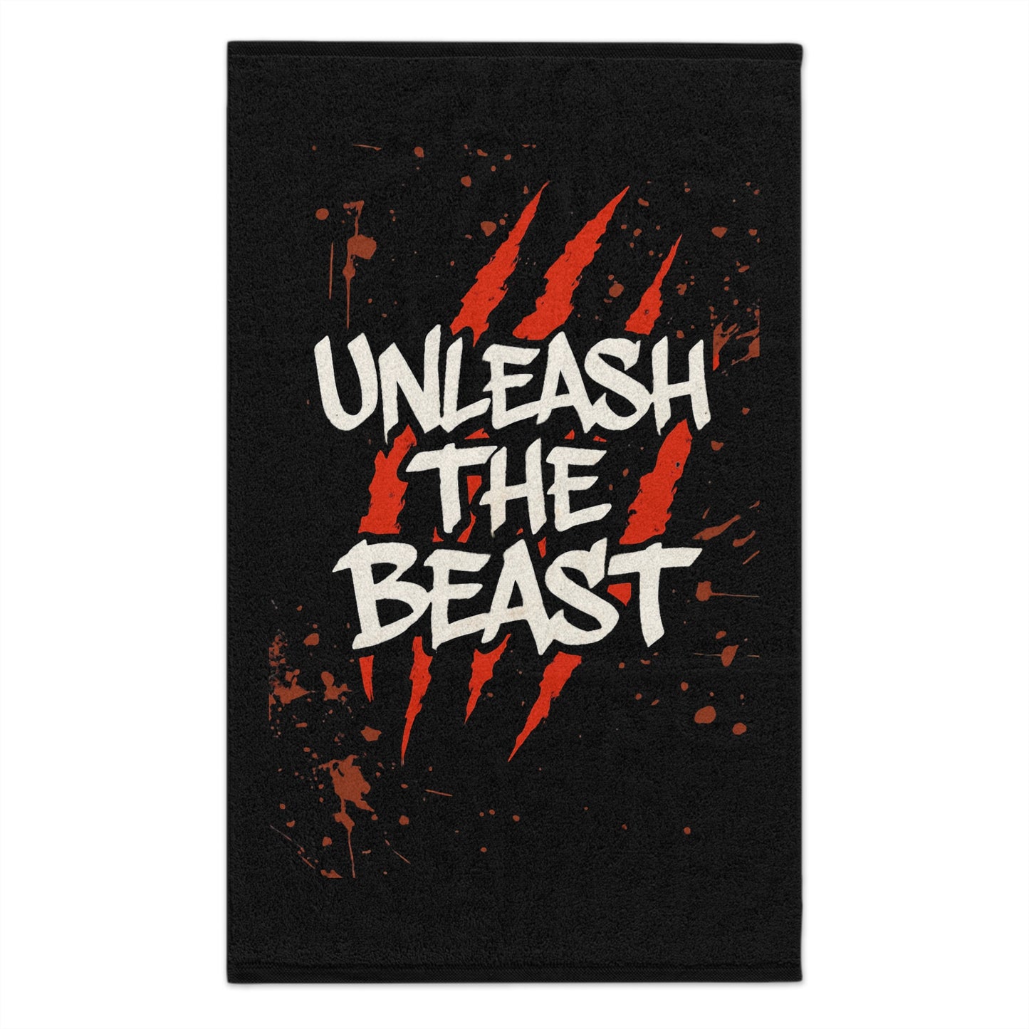 Unleash The Beast-Gym Towel( 11x18) Printify by The Night Shift Automotive Apparel
