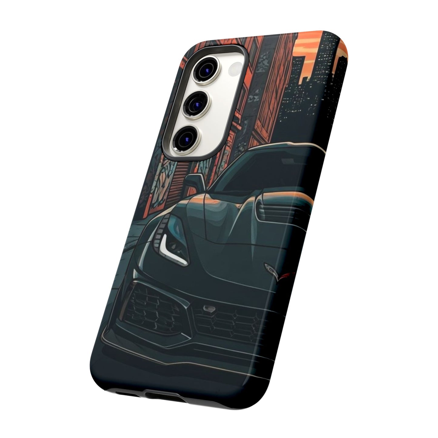 Chevy Corvette C7 Street Life-Dual Layer Ultra Tough Phone Case Printify by The Night Shift Automotive Apparel