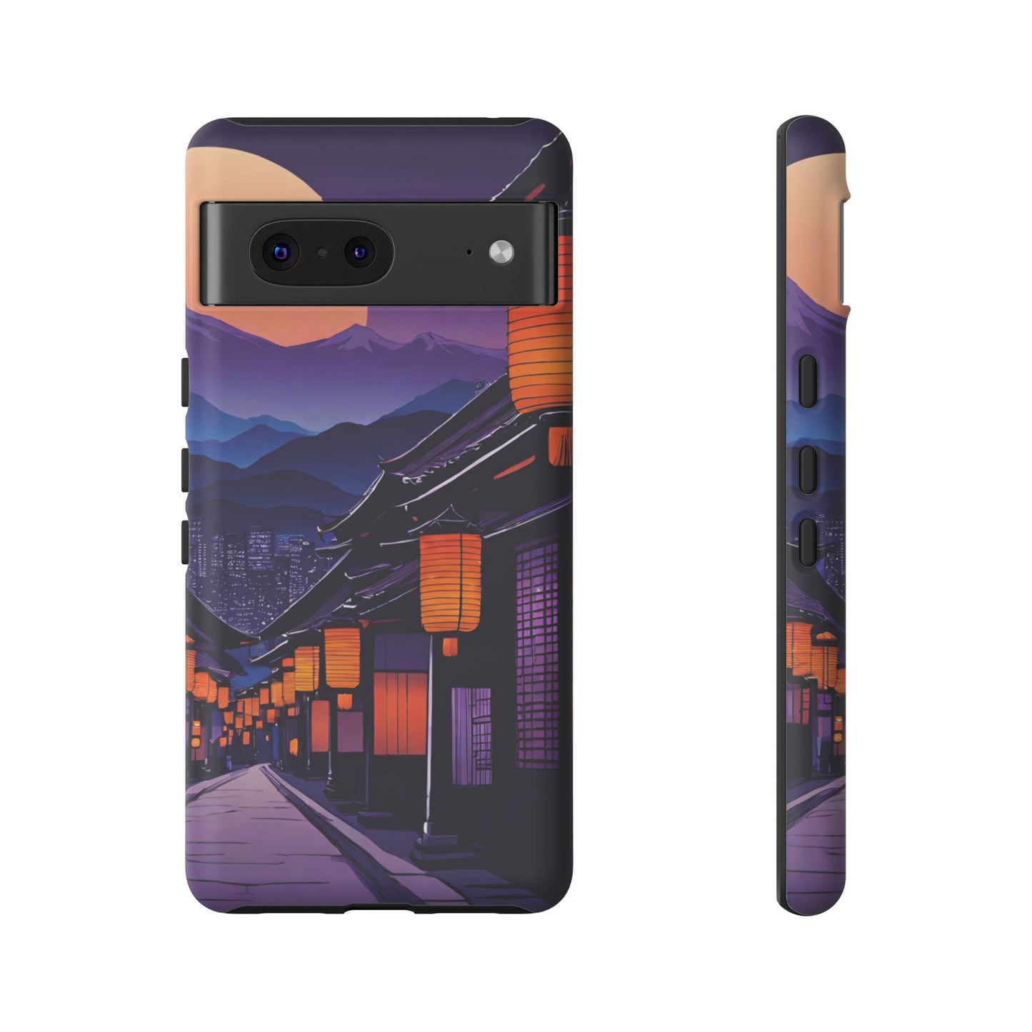 Traditional Japanese Village Countryside-Dual Layer Ultra Tough Phone Case Printify by The Night Shift Automotive Apparel