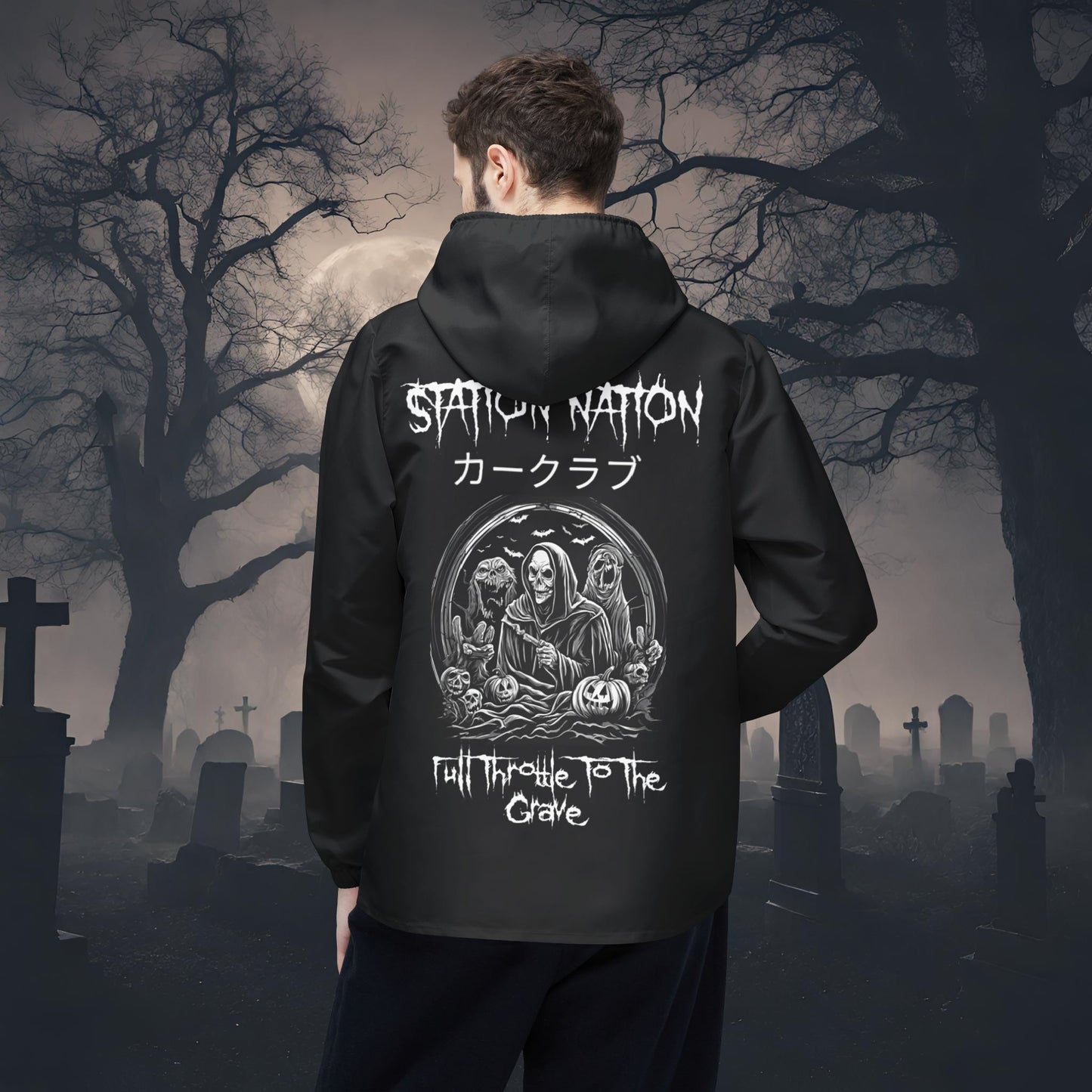 🎃 HALLOWEEN LIMITED EDITION-Windbreaker Jacket