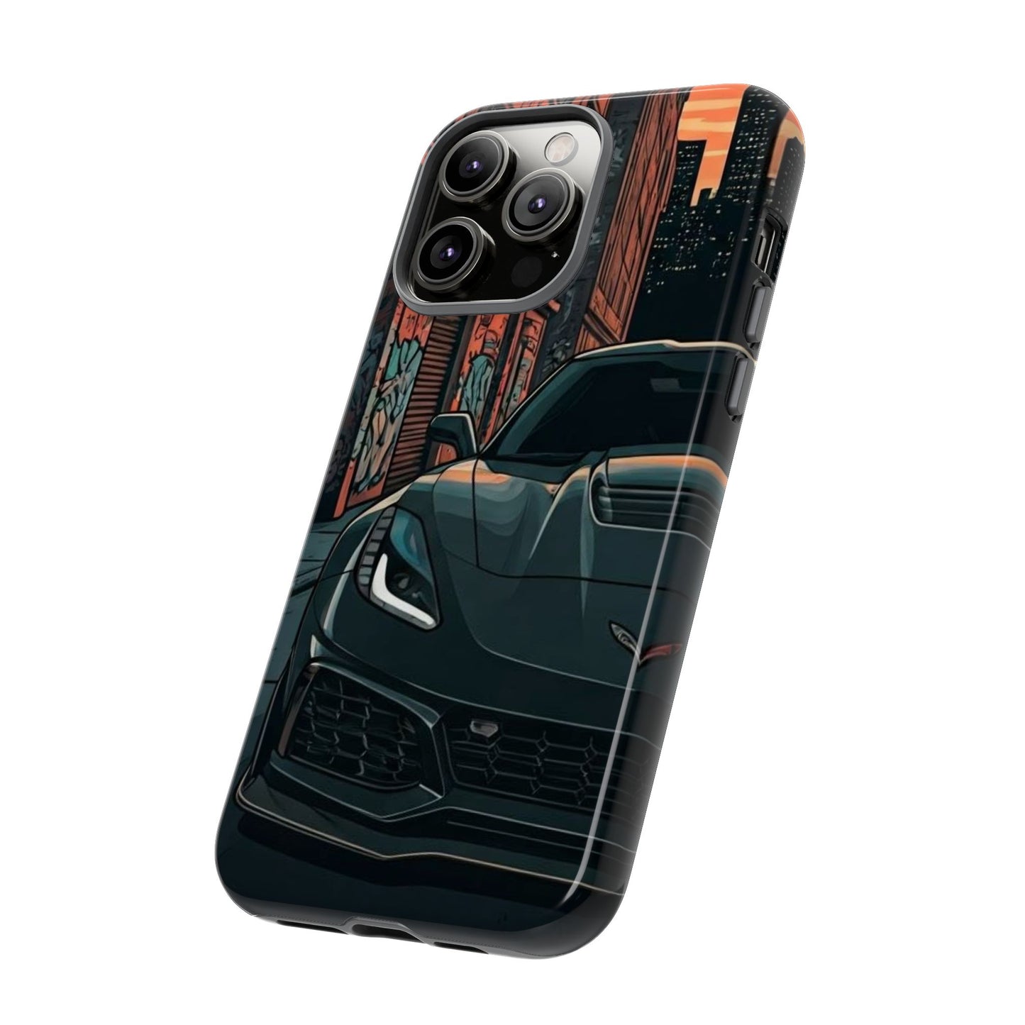 Chevy Corvette C7 Street Life-Dual Layer Ultra Tough Phone Case Printify by The Night Shift Automotive Apparel