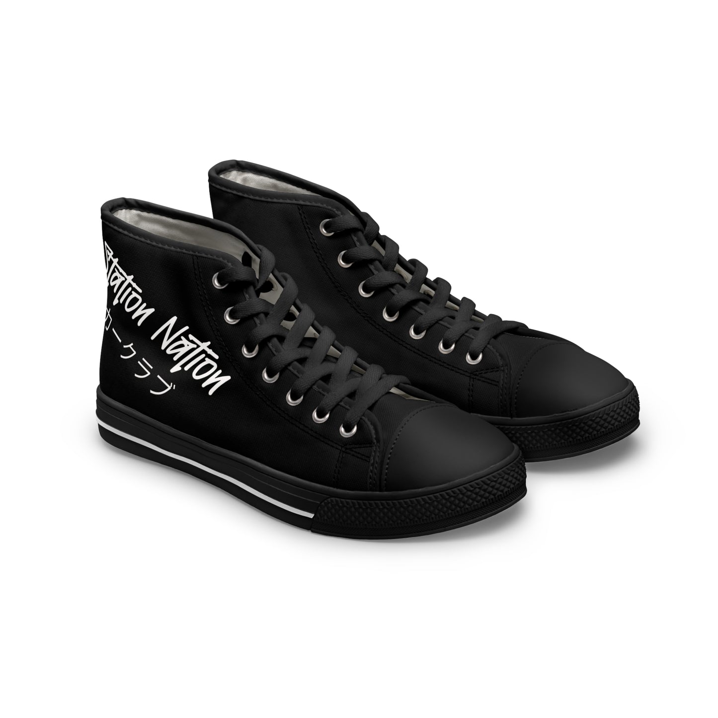 Station Nation Women's-High Top Sneakers