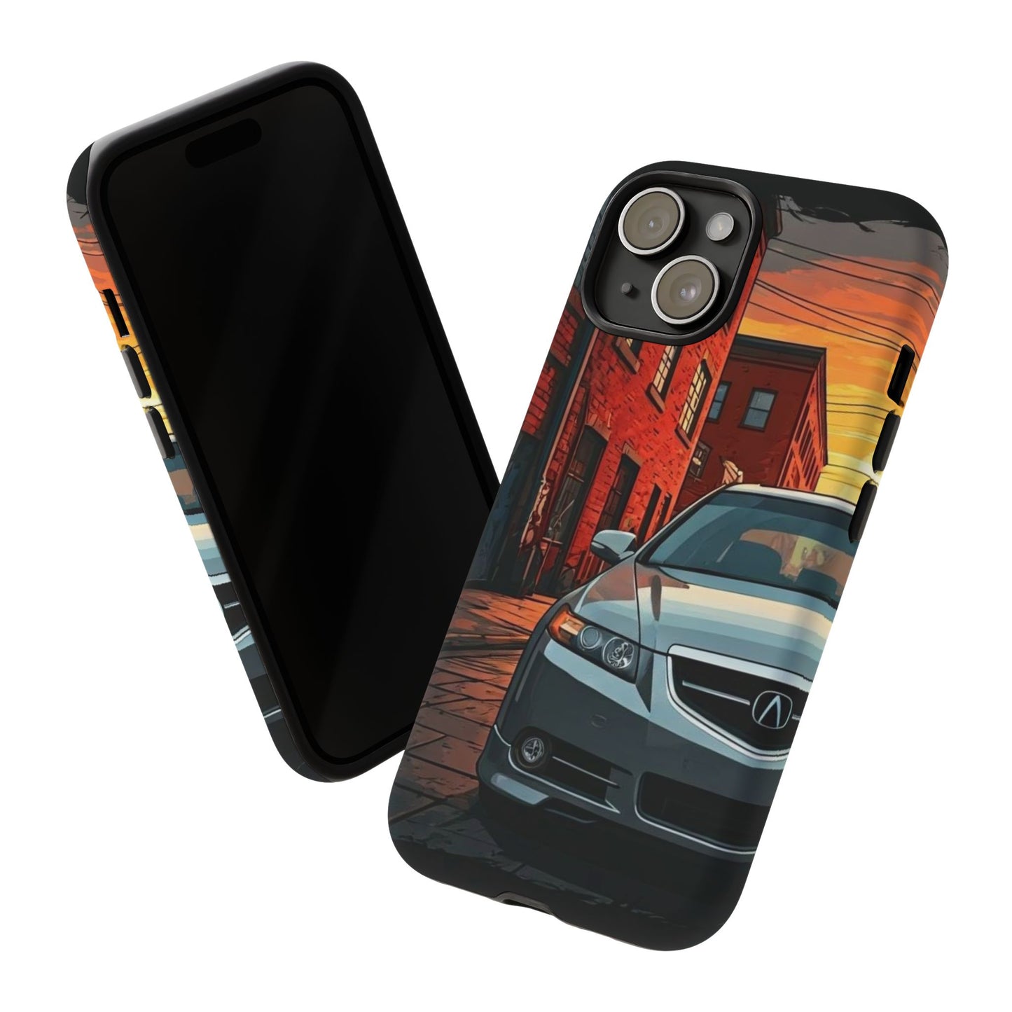 Acura TL Street Life-Dual Layer Ultra Tough Phone Case Printify by The Night Shift Automotive Apparel