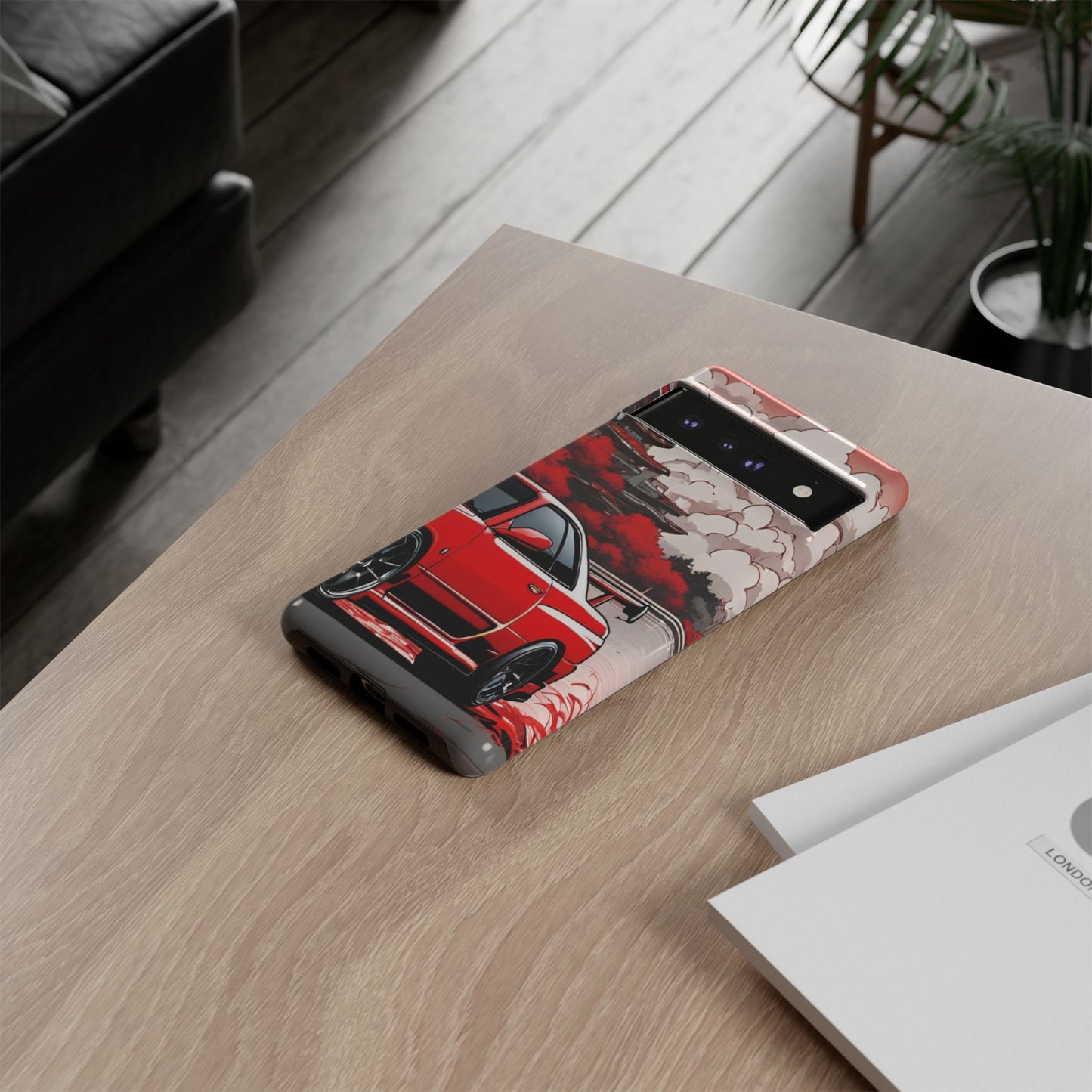 Nissan Skyline R34-Dual Layer Ultra Tough Phone Case Google Pixel 6 Pro Glossy Printify by The Night Shift Automotive Apparel
