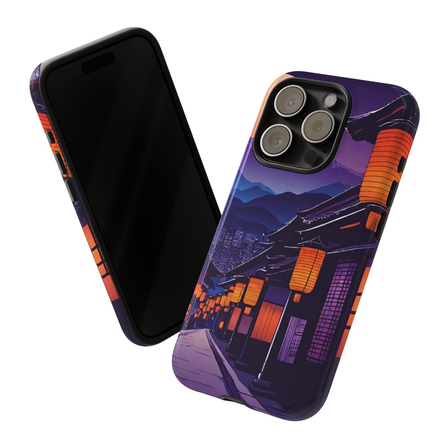 Traditional Japanese Village Countryside-Dual Layer Ultra Tough Phone Case Printify by The Night Shift Automotive Apparel